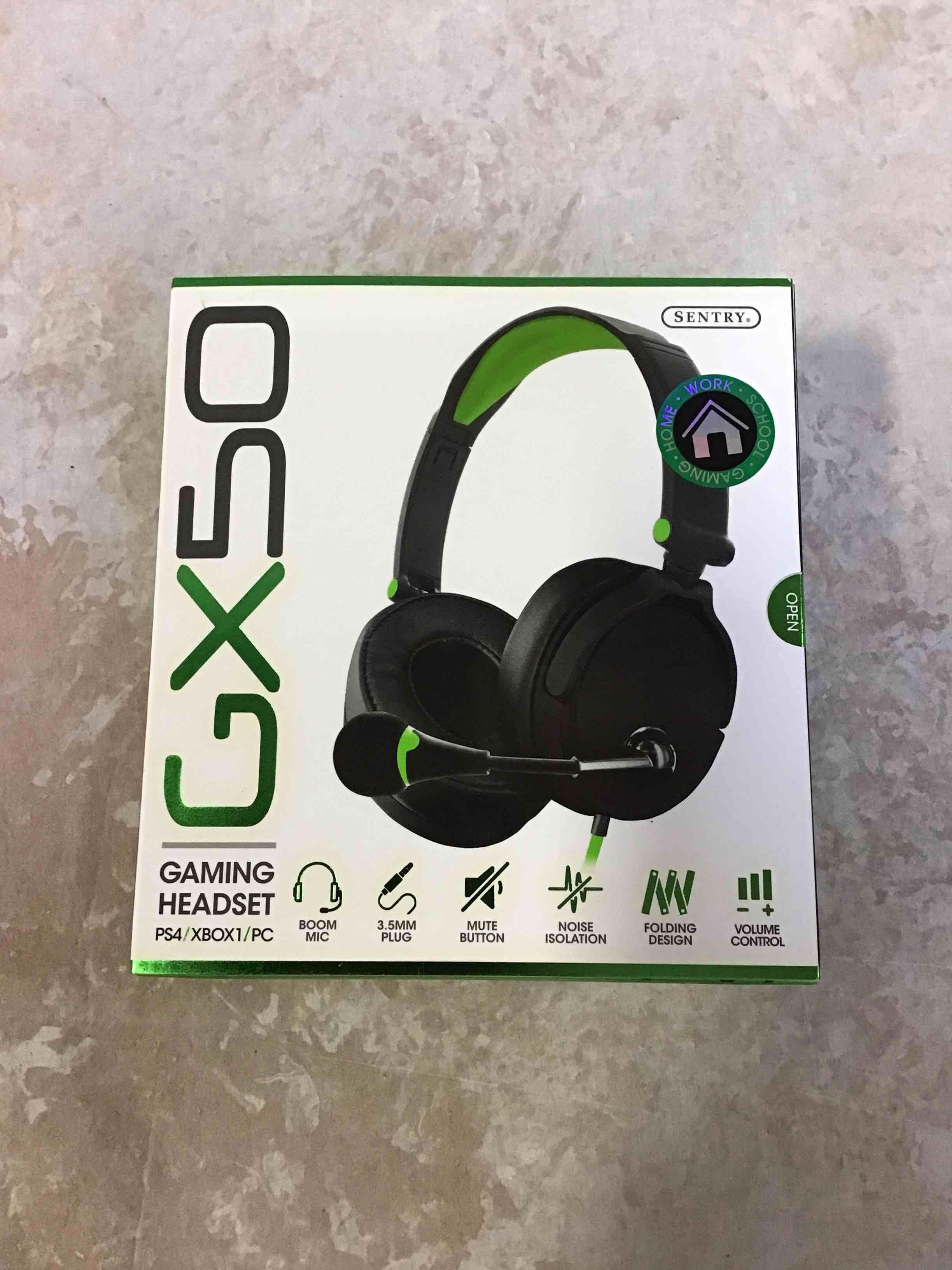 sentry gx50 gaming headphones