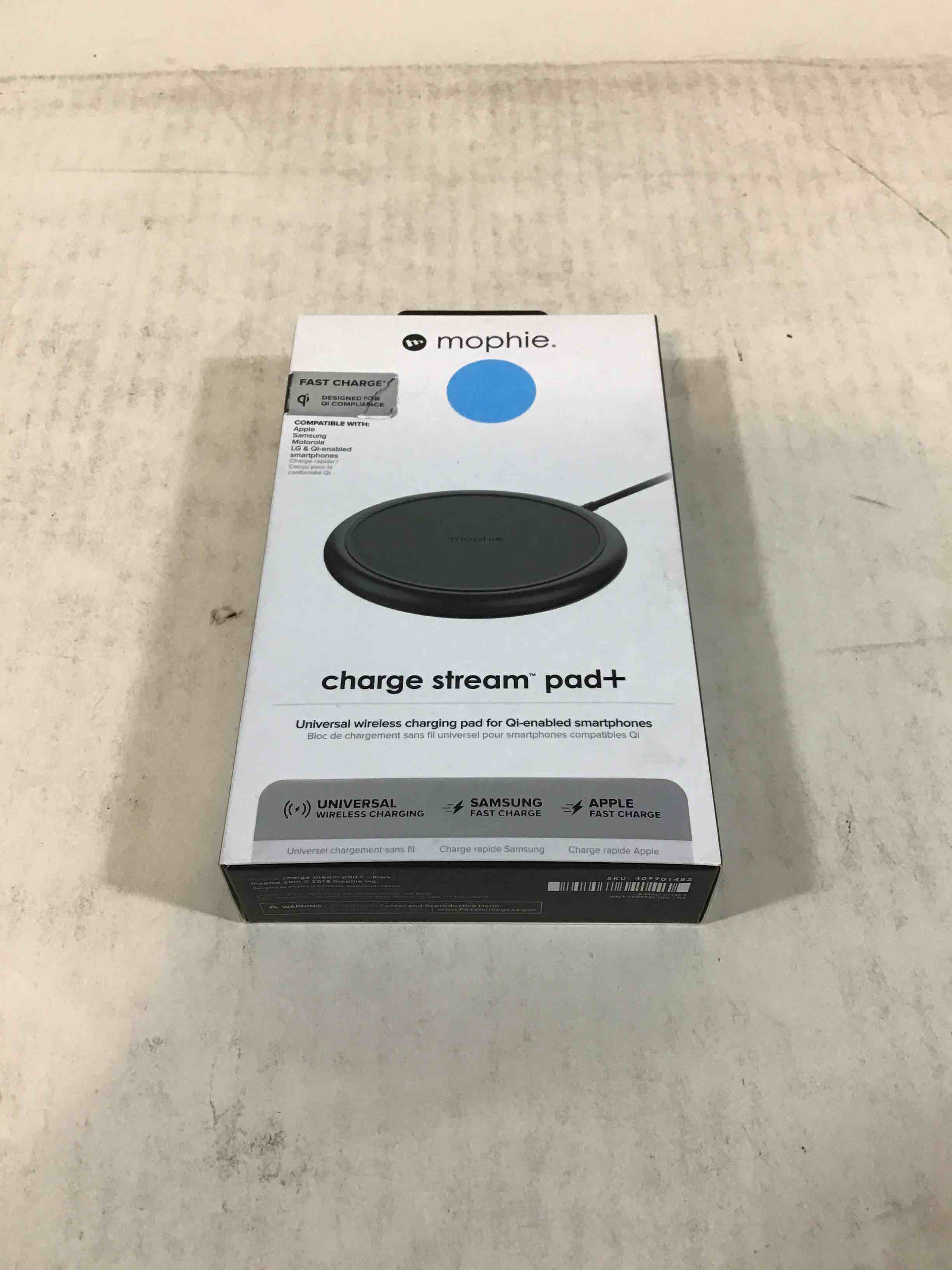 mophie charge stream pad+