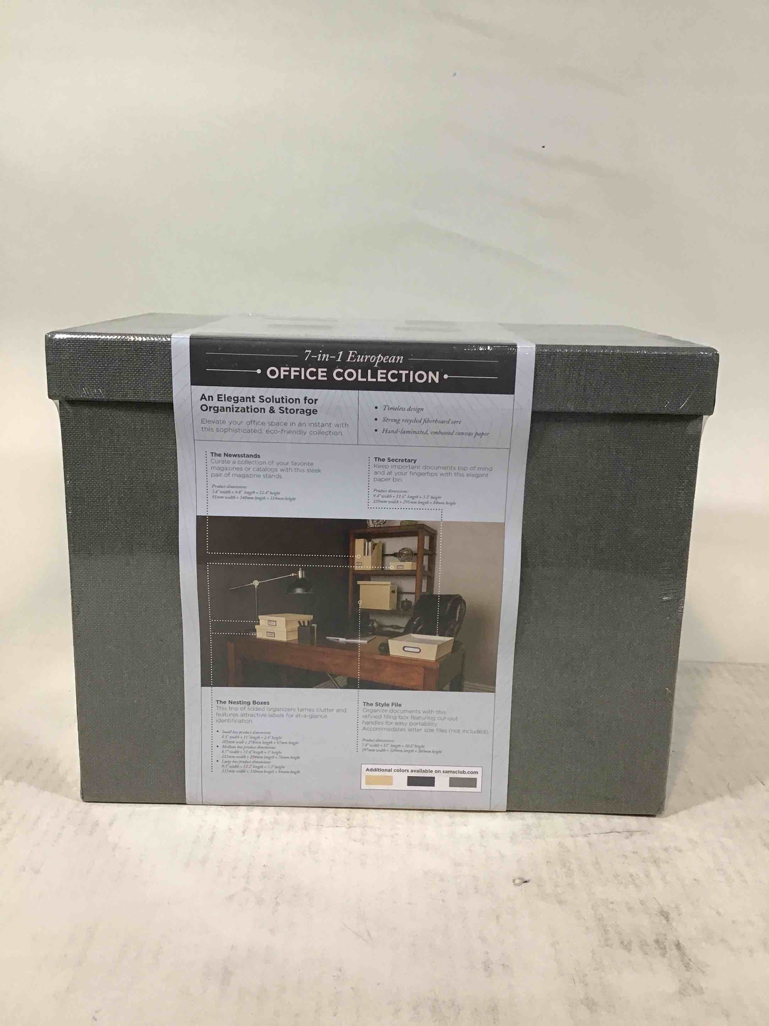 7-in-1 European Storage Office Collection