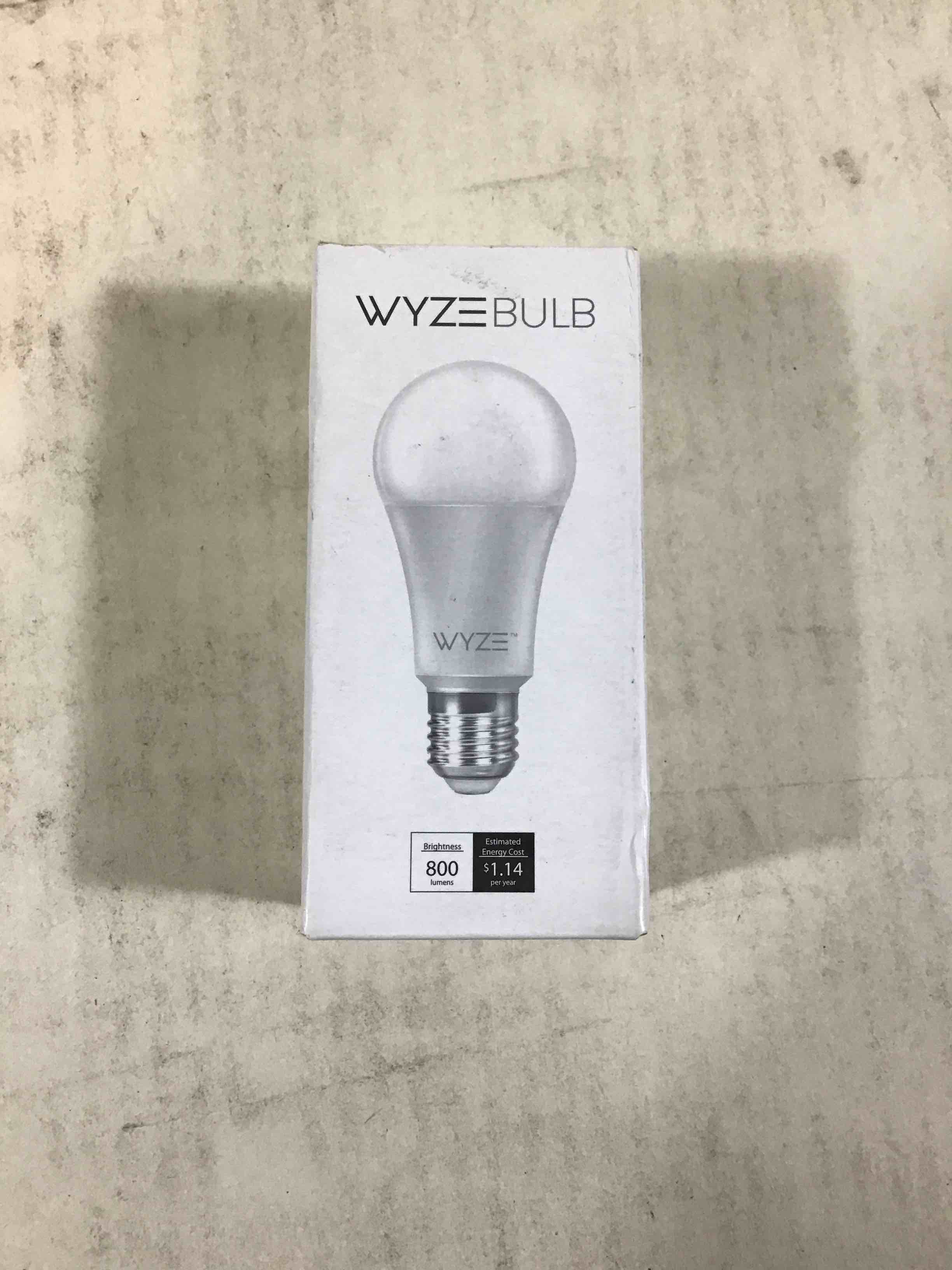 800 Lumens 60-Watt Equivalent Tunable White Dimmable Wi-Fi LED A19 Smart Light Bulb  Alexa And Google Assistant