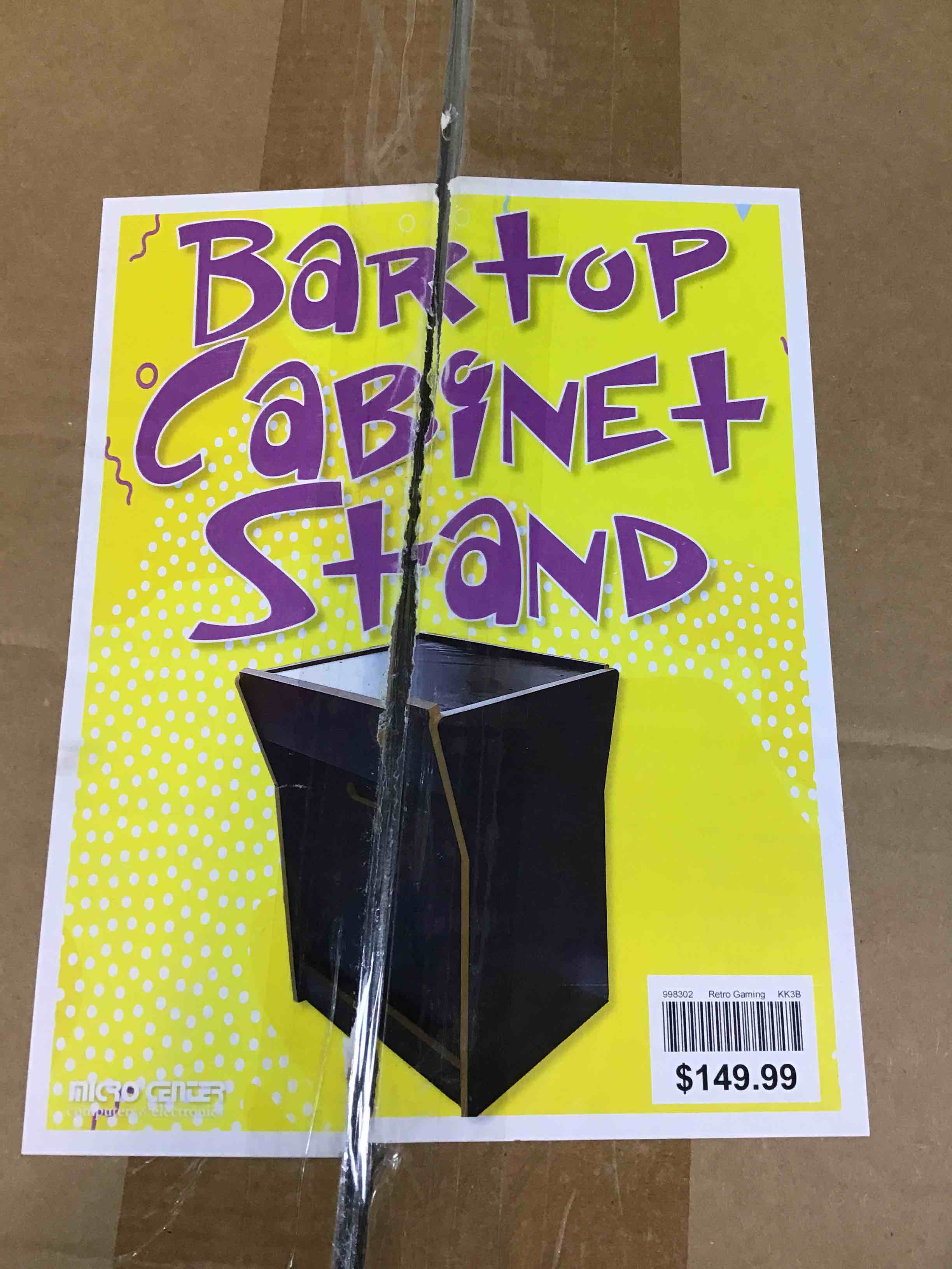 Bartop Cabinet Stand 