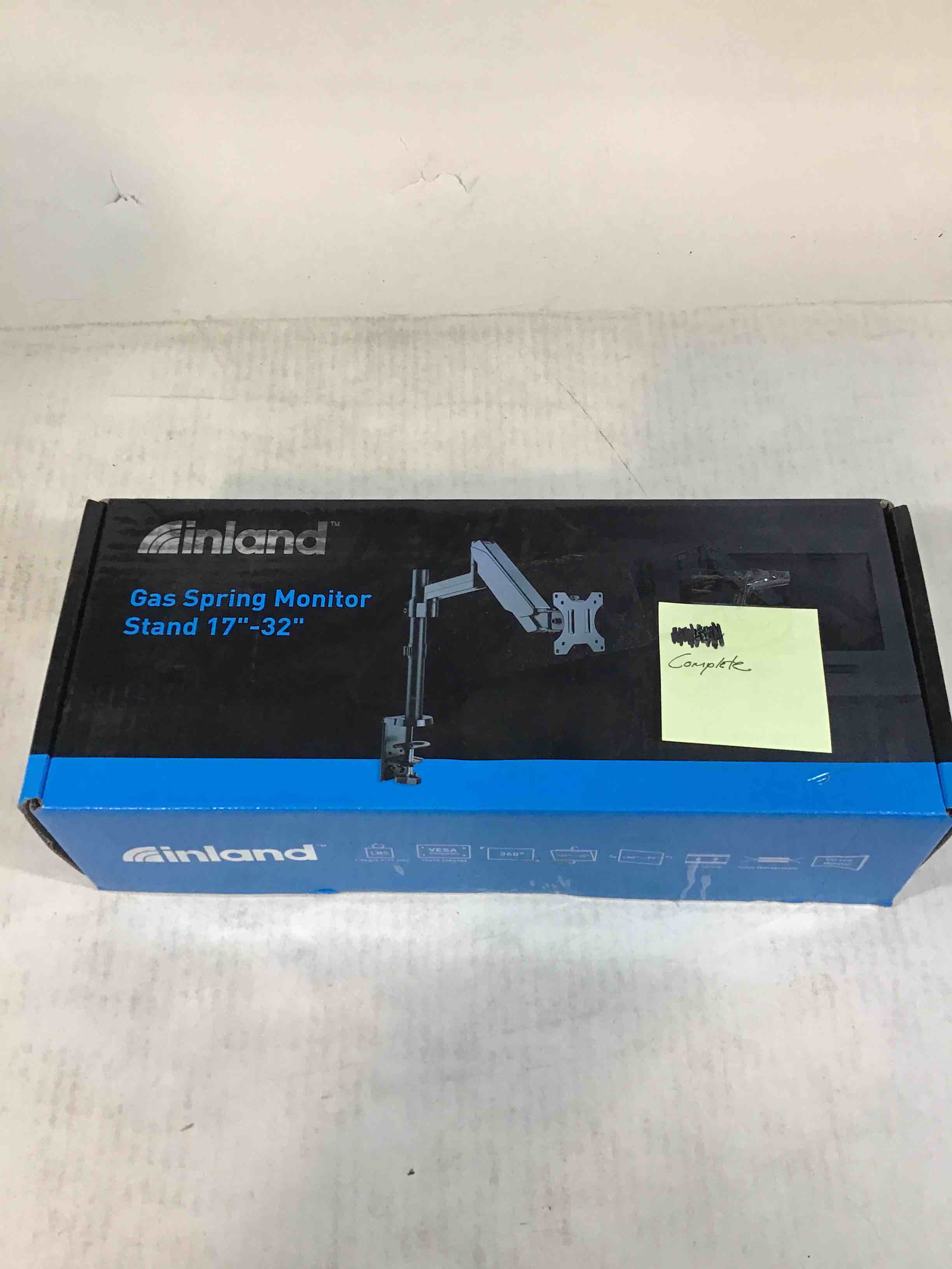 Inland Gas Spring Monitor Stand 17”–32”