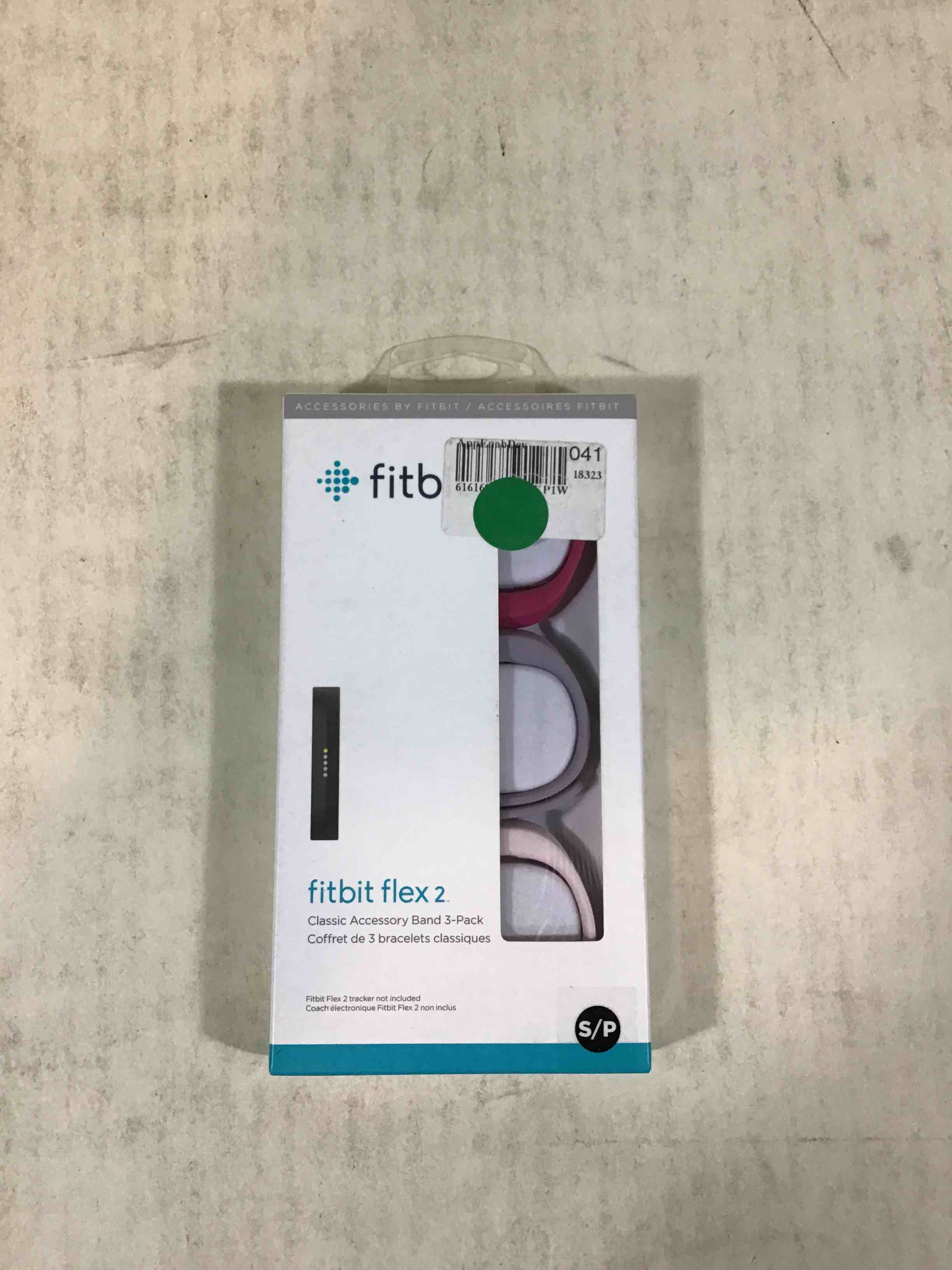 Fitbit Flex 2 Fitness Monitor Strap Small 3pk - Multicolored