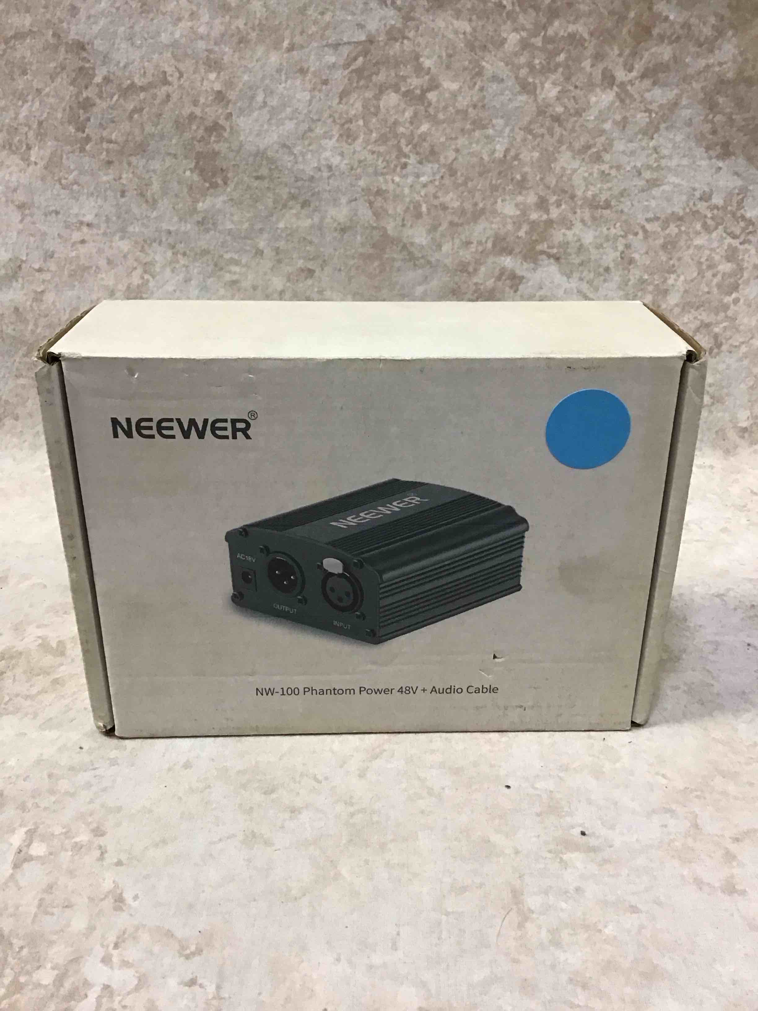 Neewer NW-100 Phantom Power 48v + Audio Cable