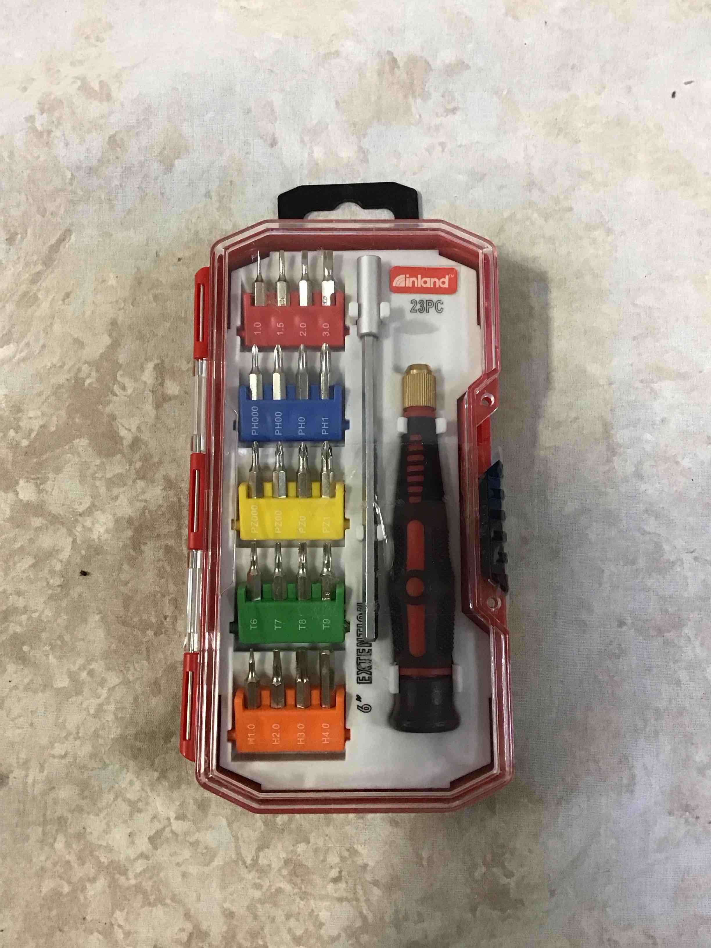 inland 23pc Precision Screwdriver Set