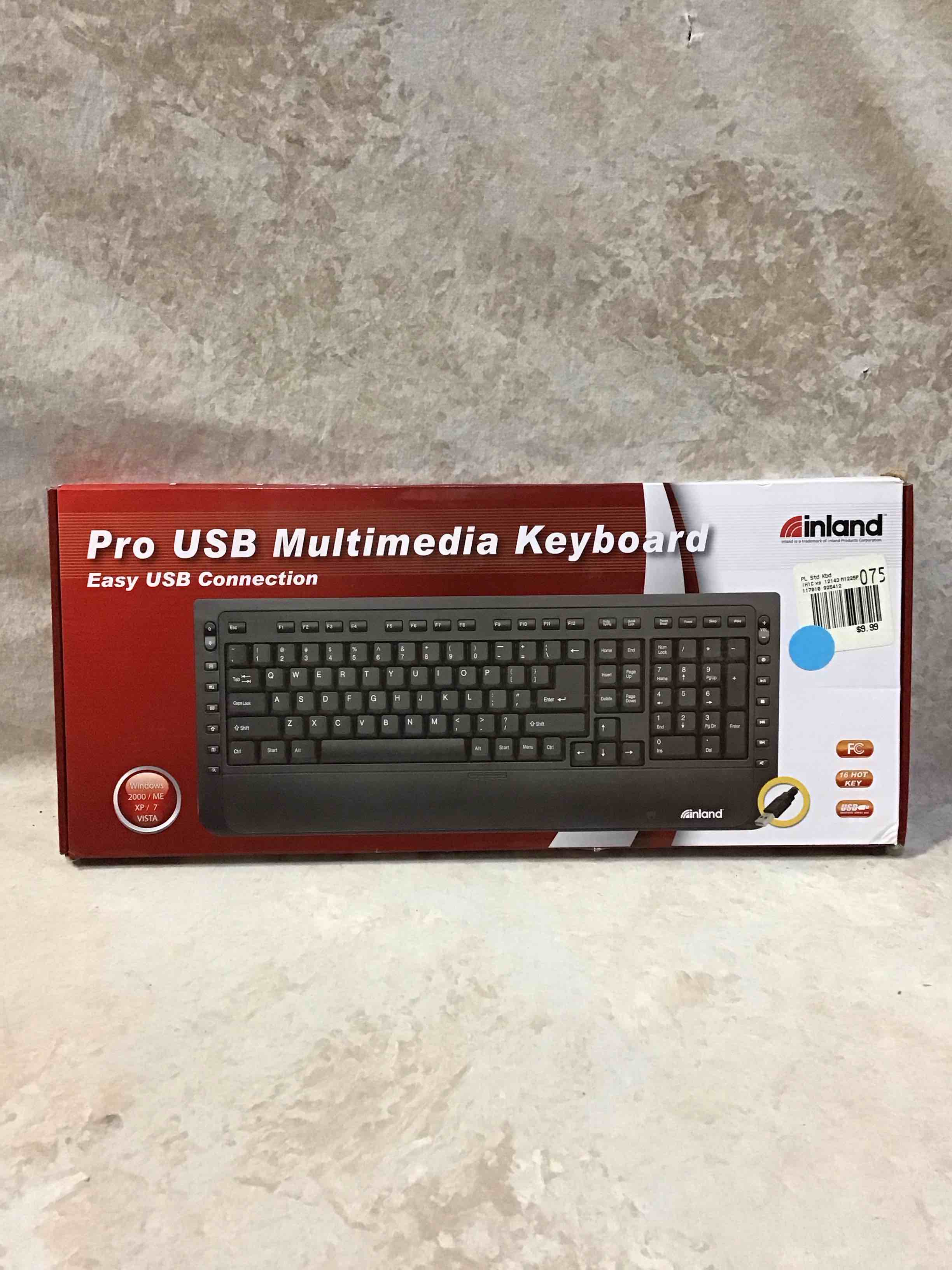 inland Pro USB Multimedia Keyboard