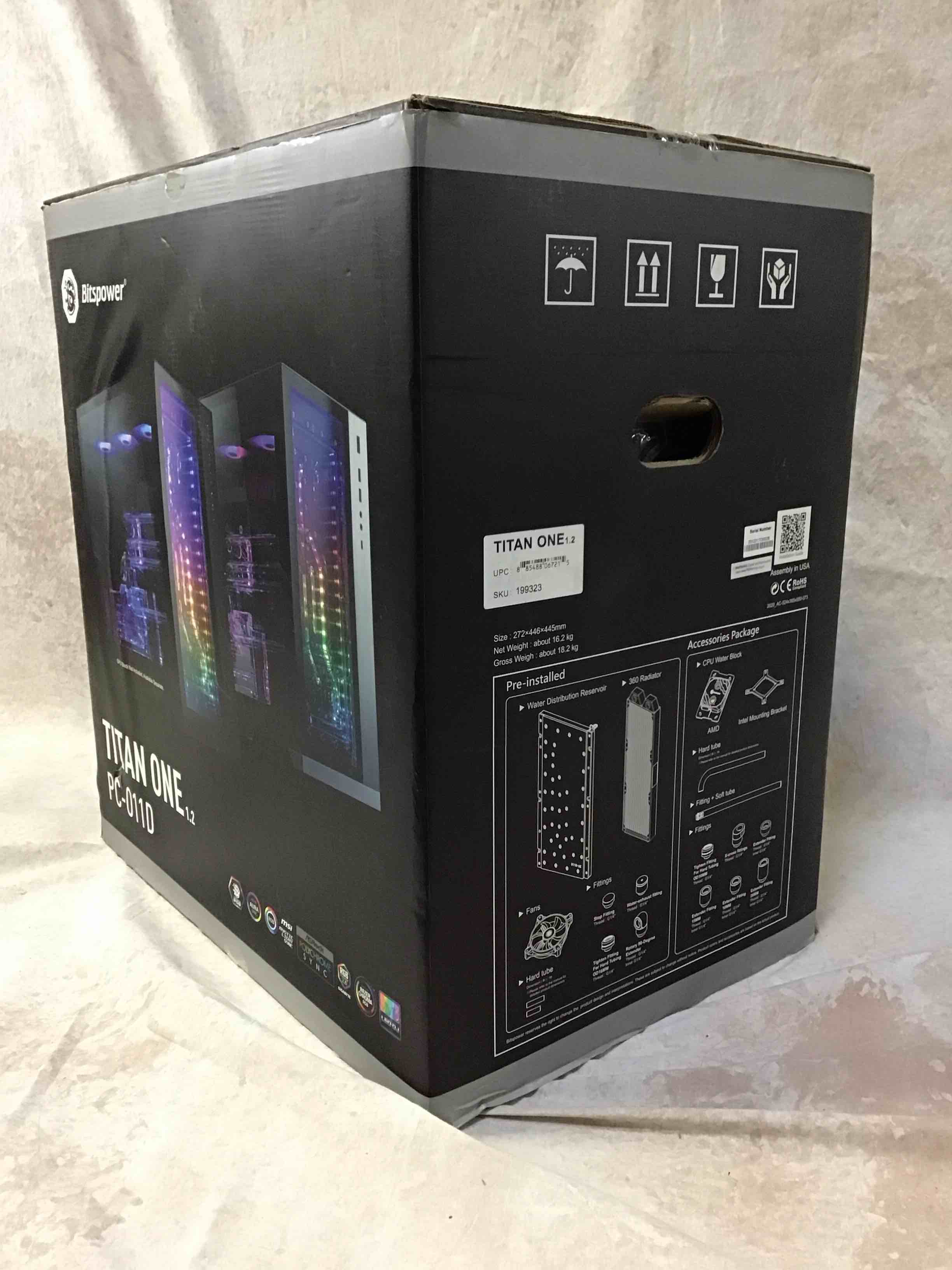 Bitspower Titan One PC-011D Liquid Water Cooled Chassis