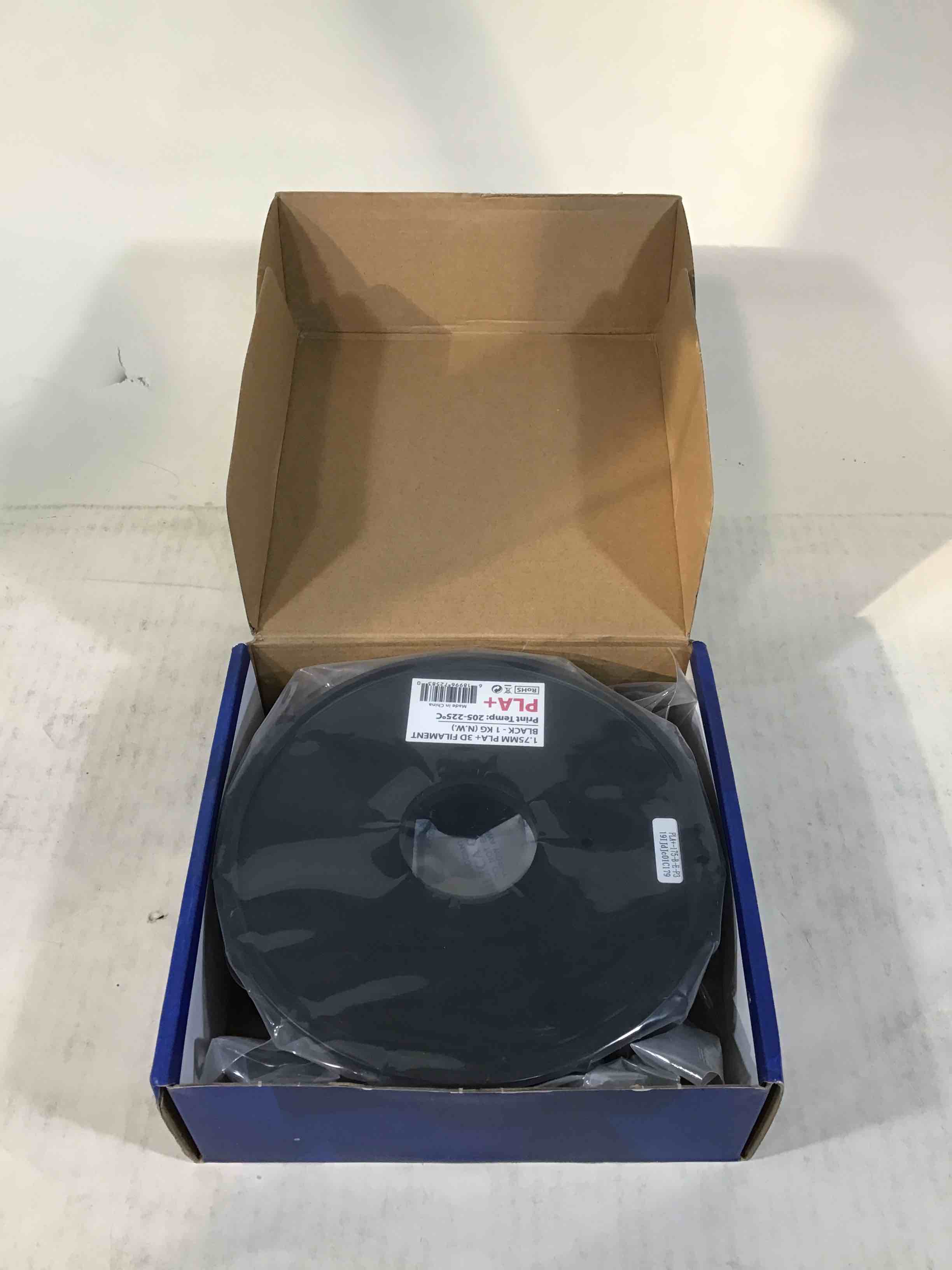 inland 1.75mm Premium PL 3D Printing Filament Black