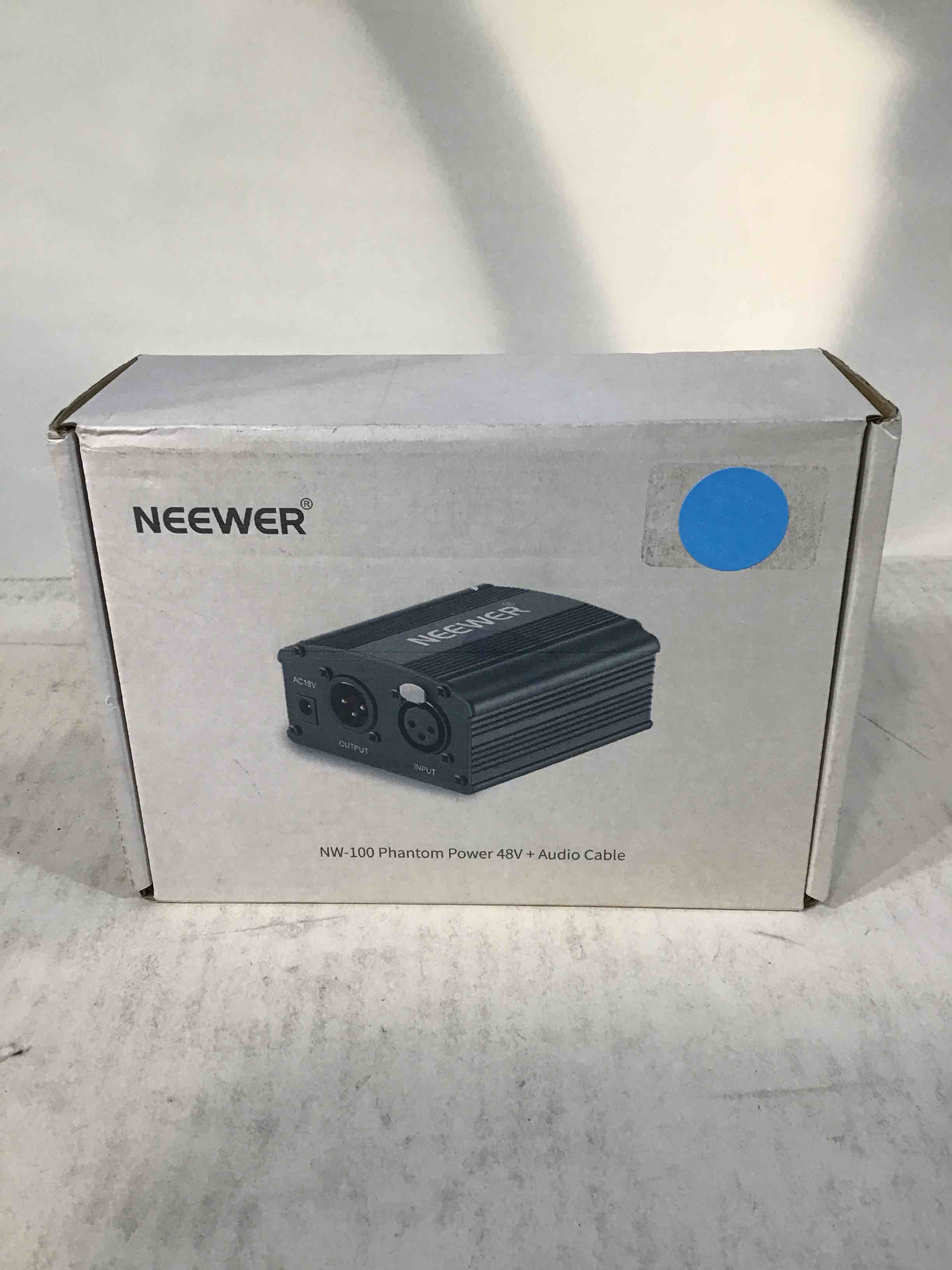 Neewer NW-100 Phantom Power 48V + Audio Cable