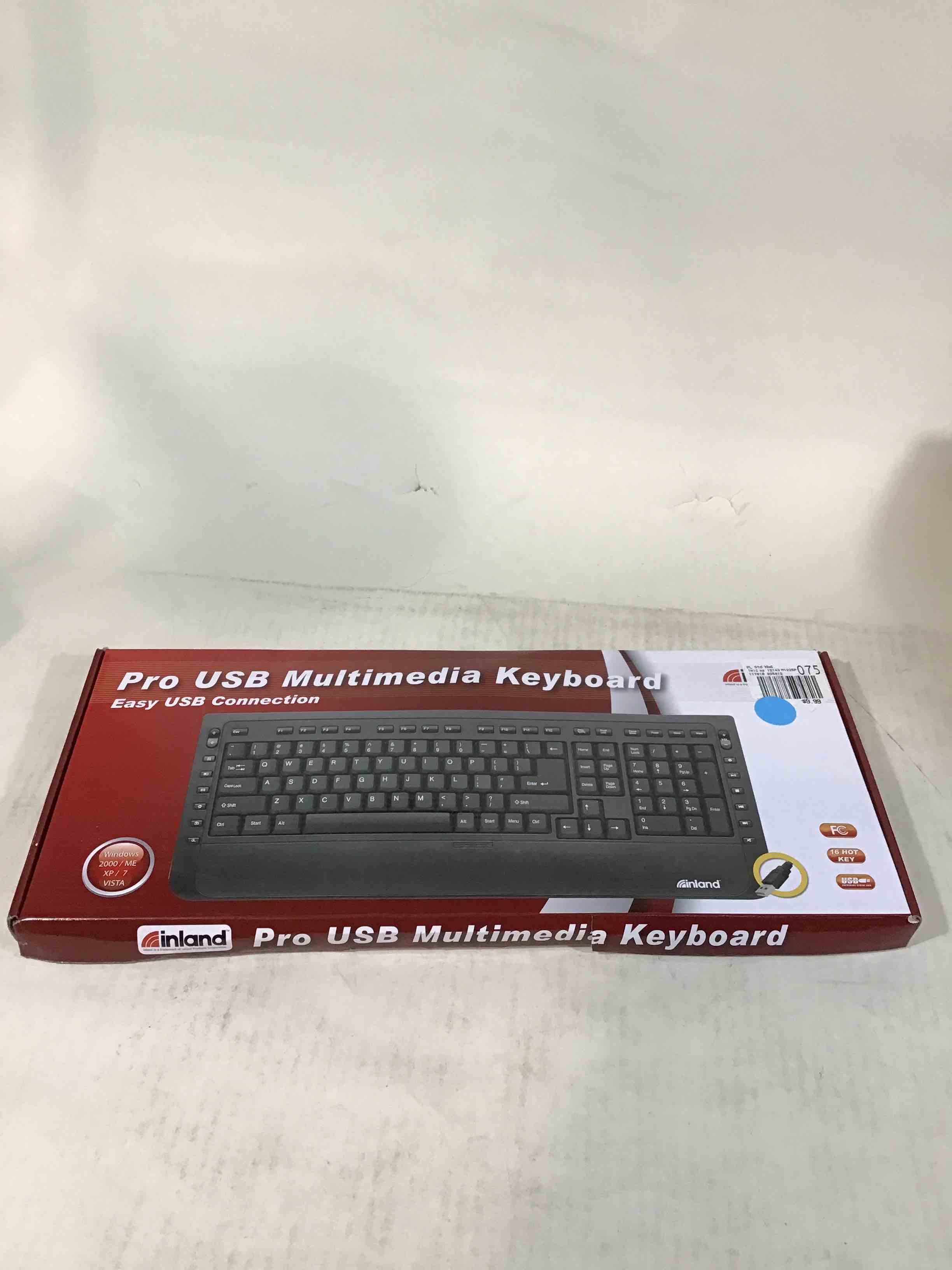 inland Pro USB Multimedia USB Keyboard