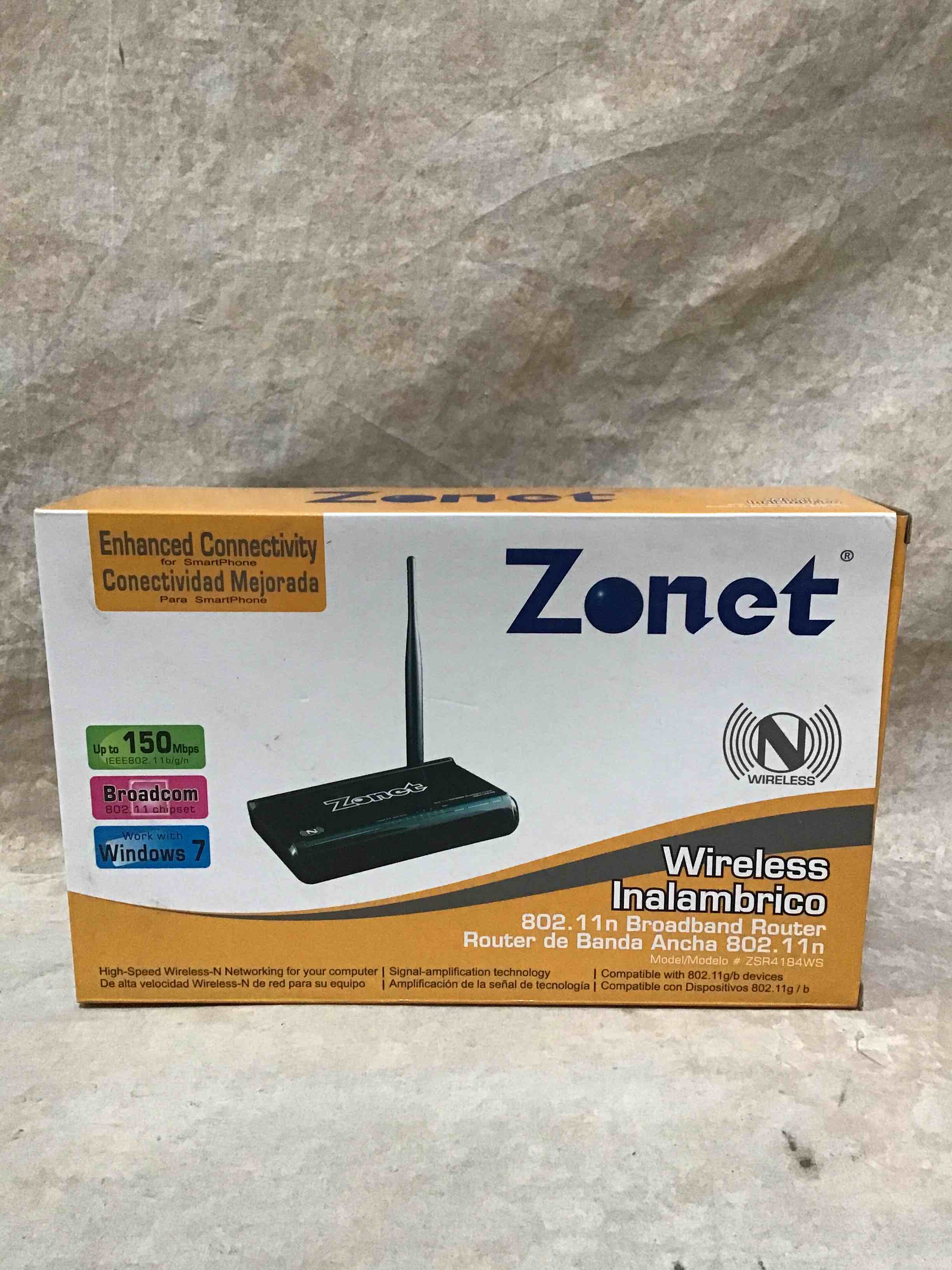 Zonet Wireless Broadband Router