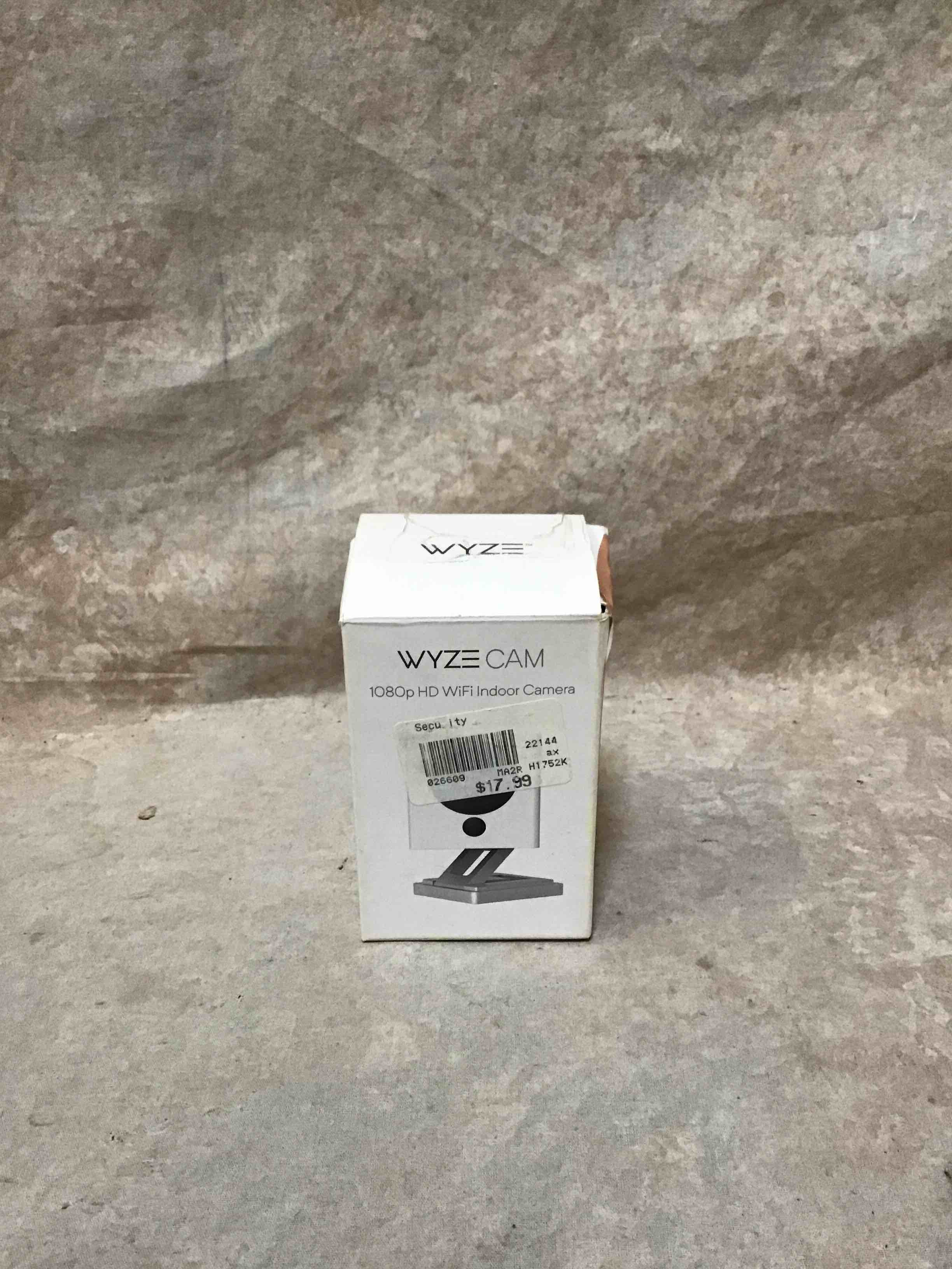 WYZE Cam v2 1080p HD Indoor WiFi Smart Home Camera with Night Vision, 2-Way Audio, Works with Alexa & the Google Assistant, White, 1-Pack