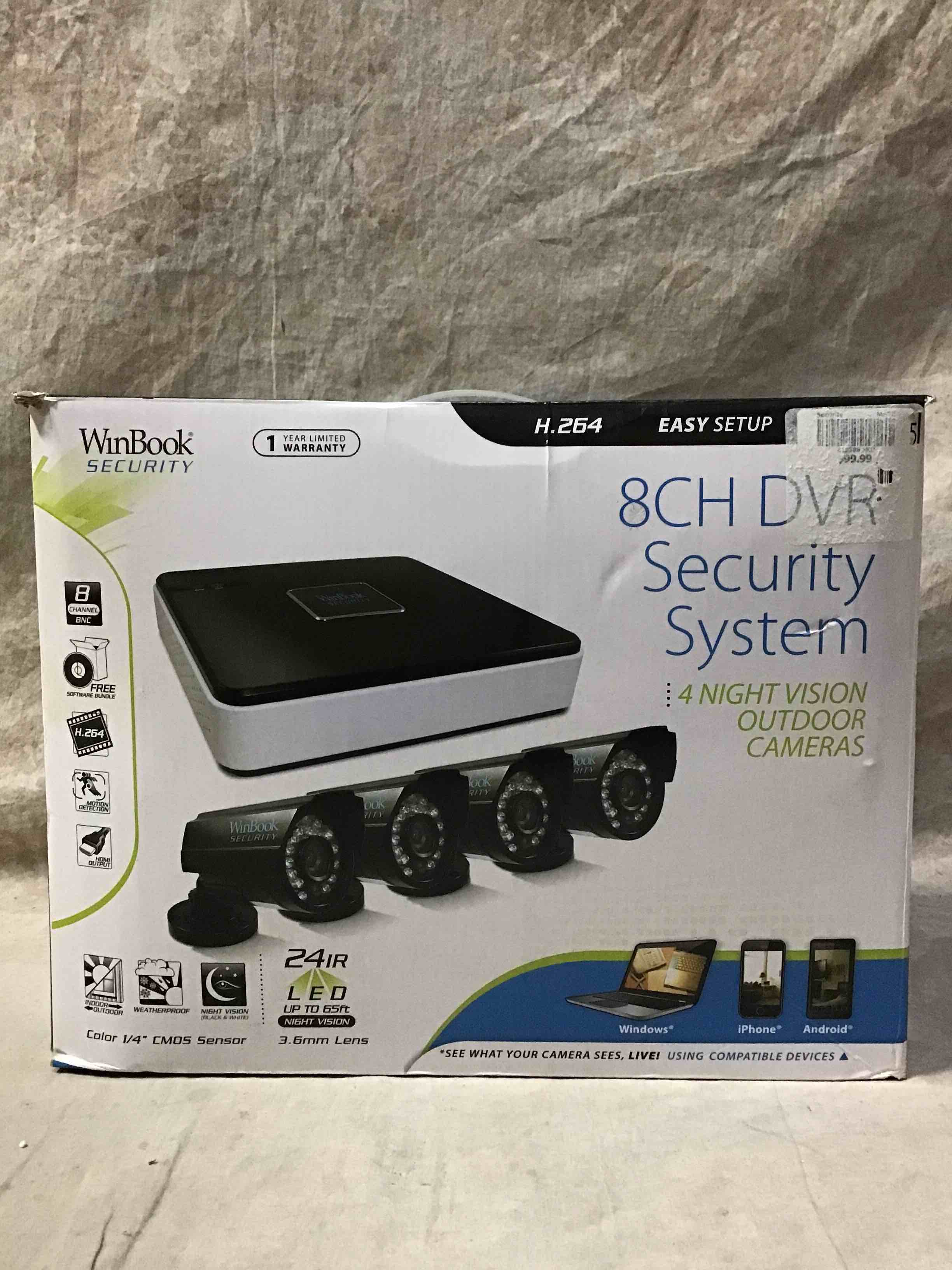 Winbook Security System 