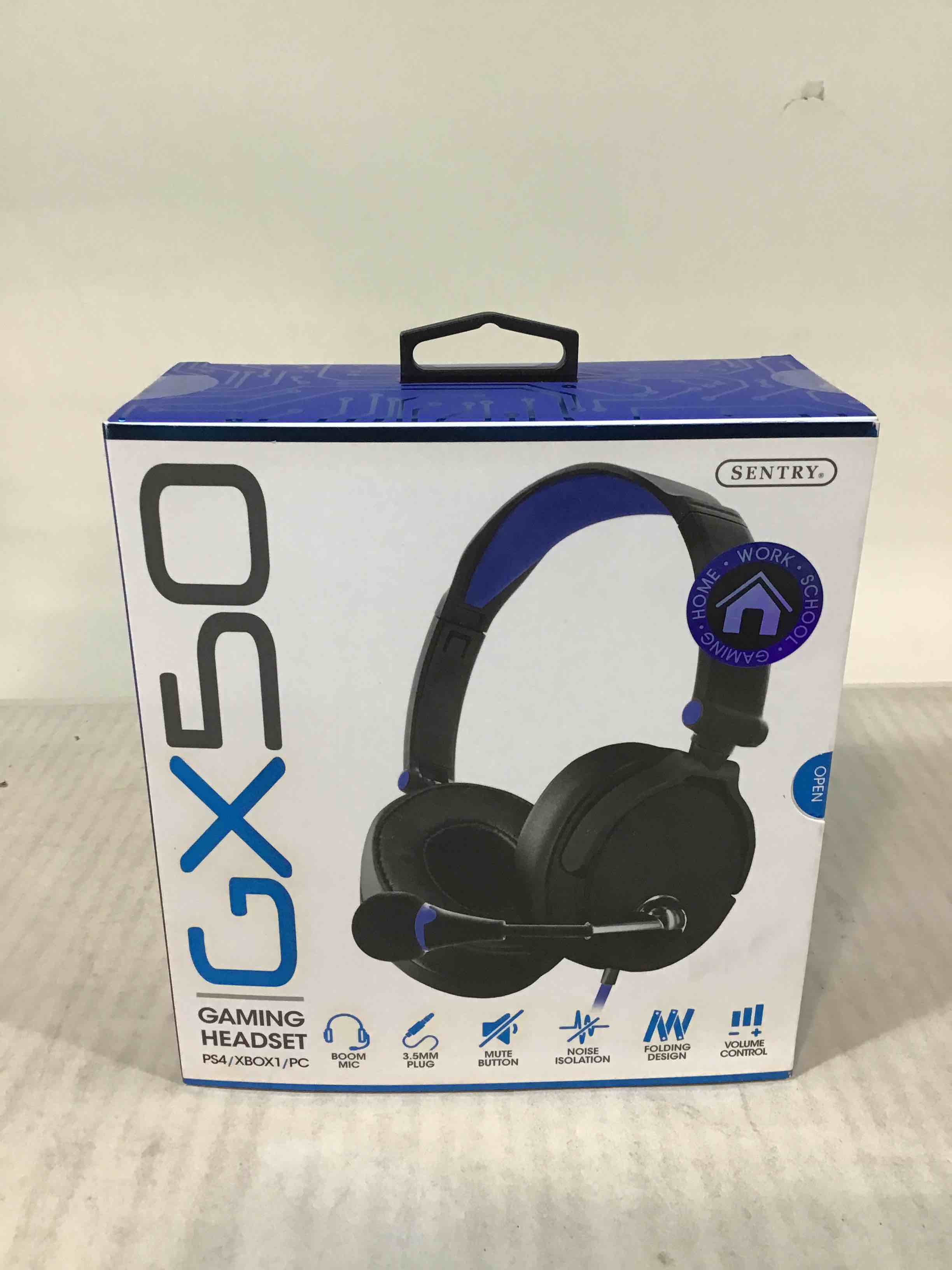 SENTRY Industries GX50 Gaming Headset for PS4 / Xbox/PC - Color May Vary (Red, Green, Blue)