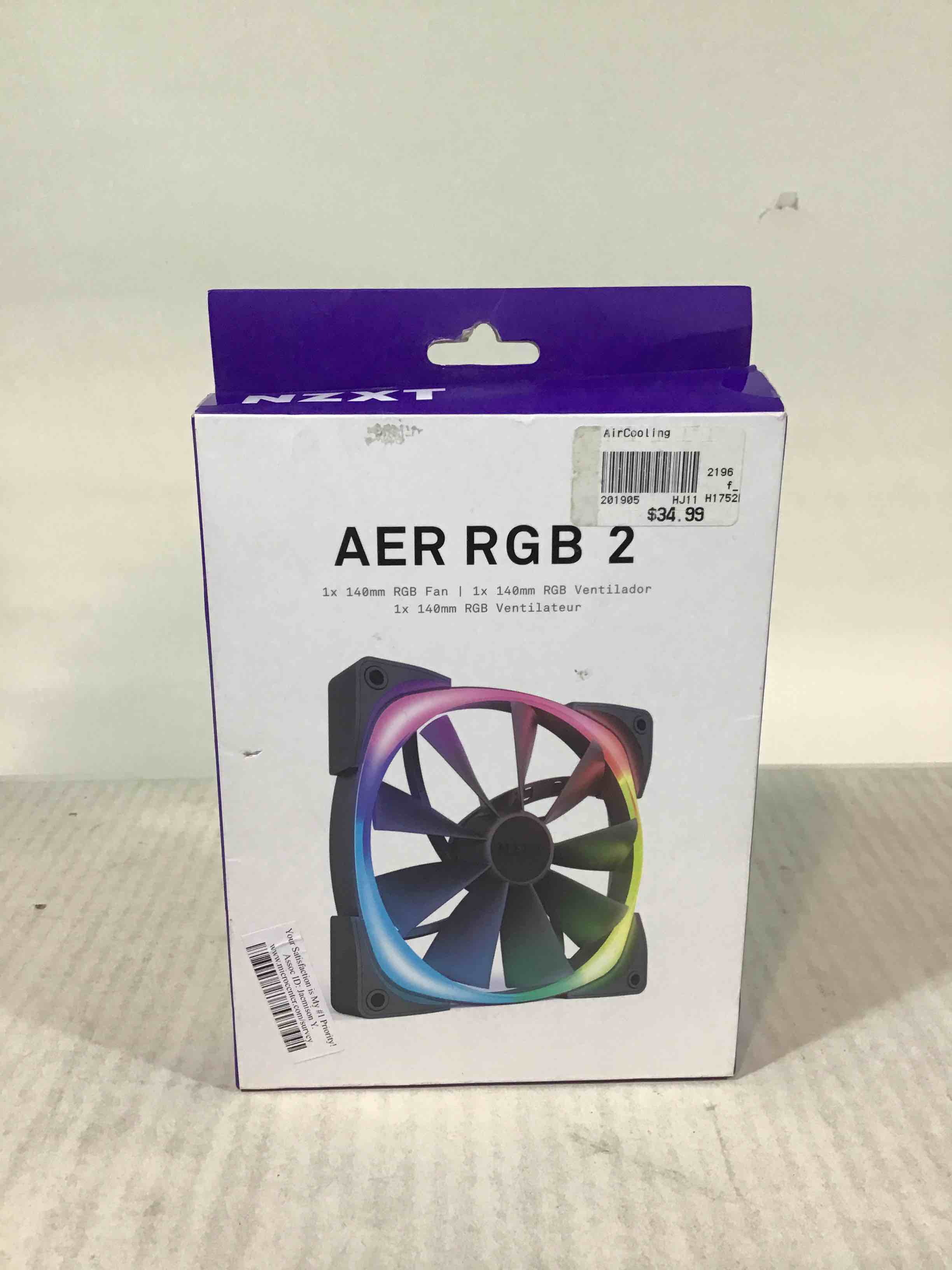 NZXT AER RGB 2 Fan