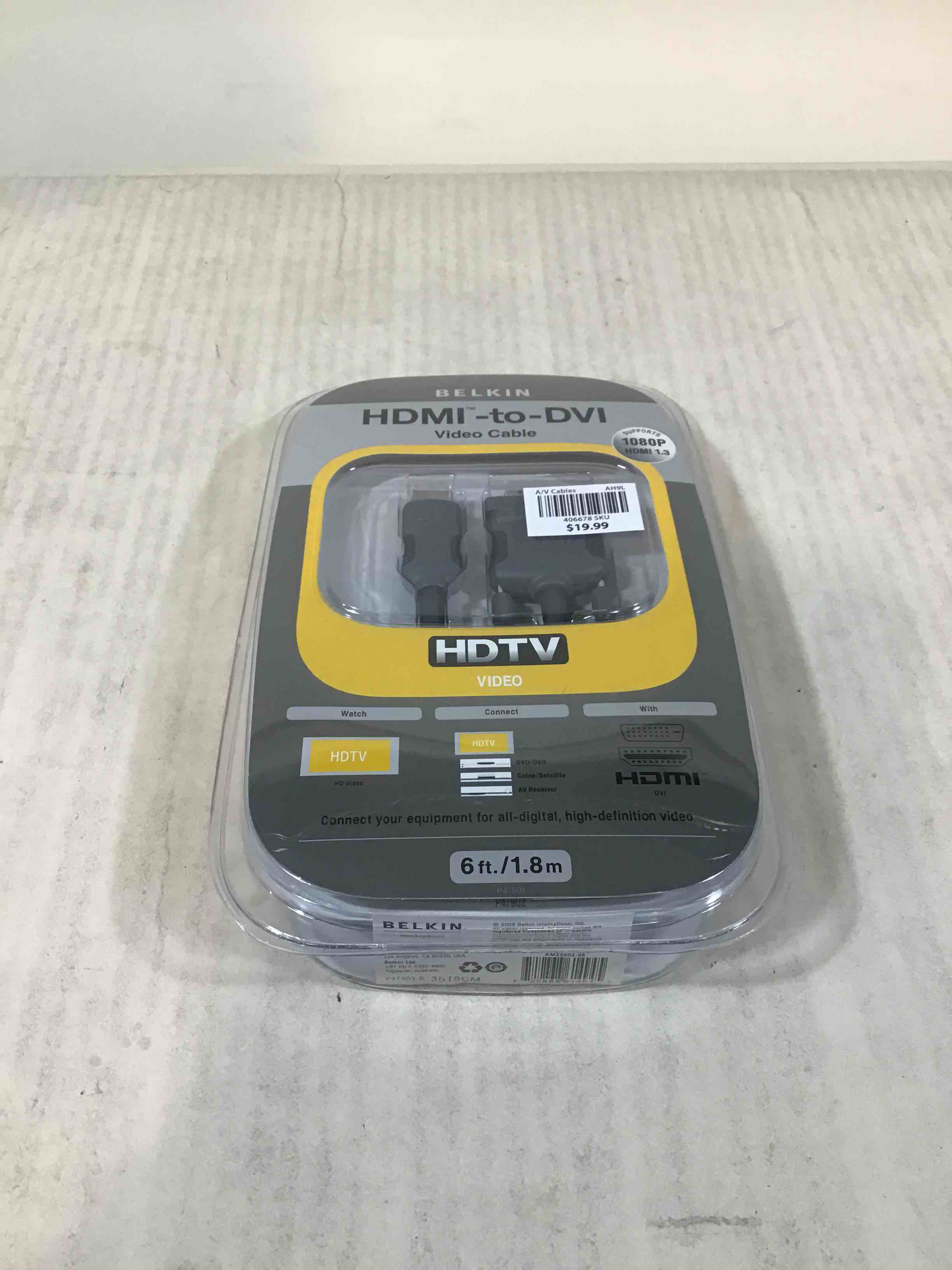 Belkin HDTV HDMI Video Cable