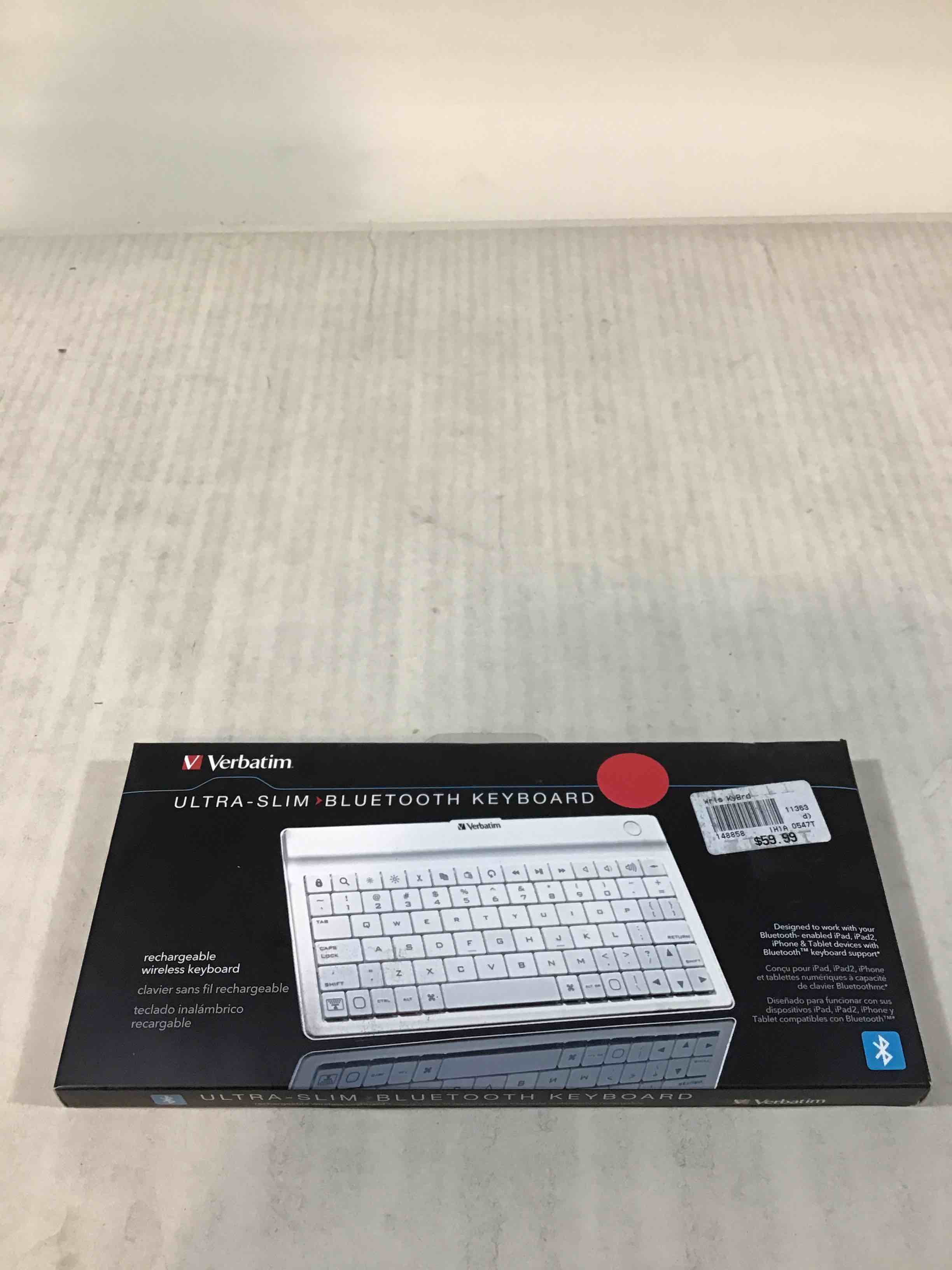 Verbatim Ultra Slim Bluetooth Keyboard