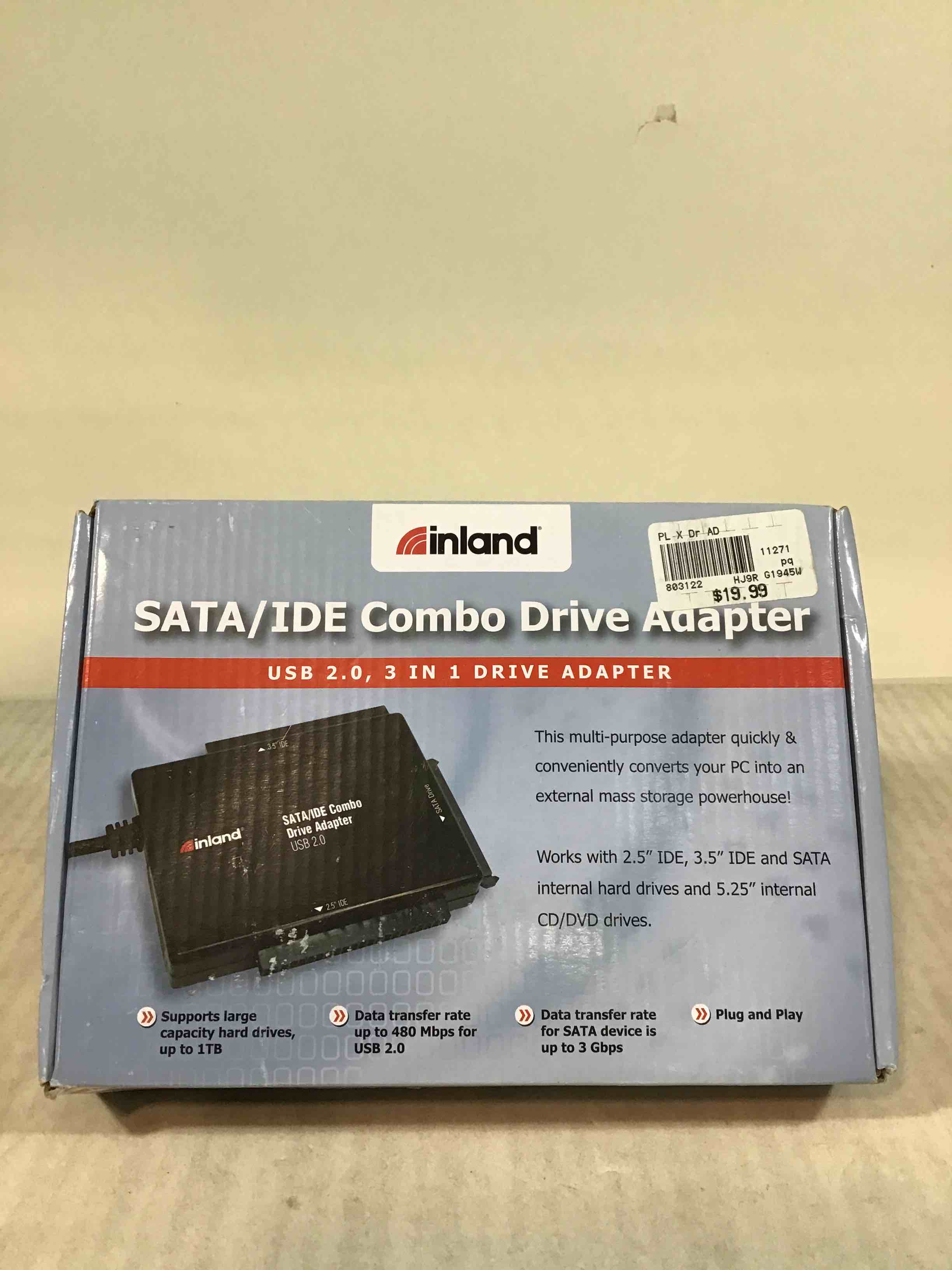 Inland SATA Combo Drive Adapter