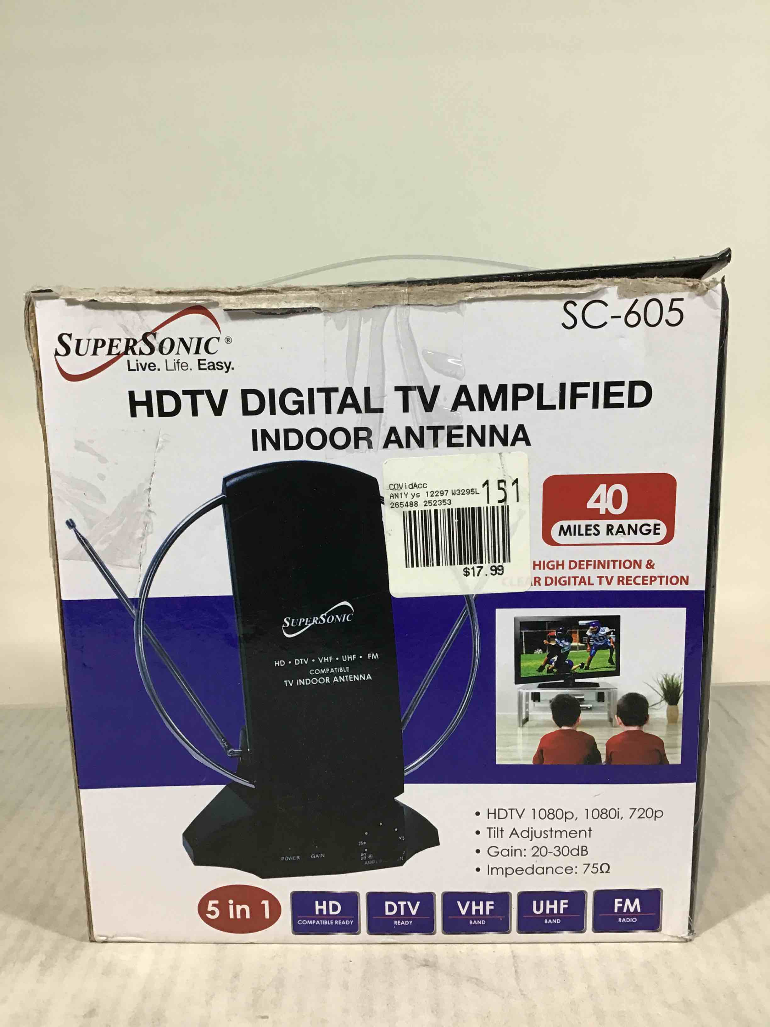 SuperSonic Indoor Antenna