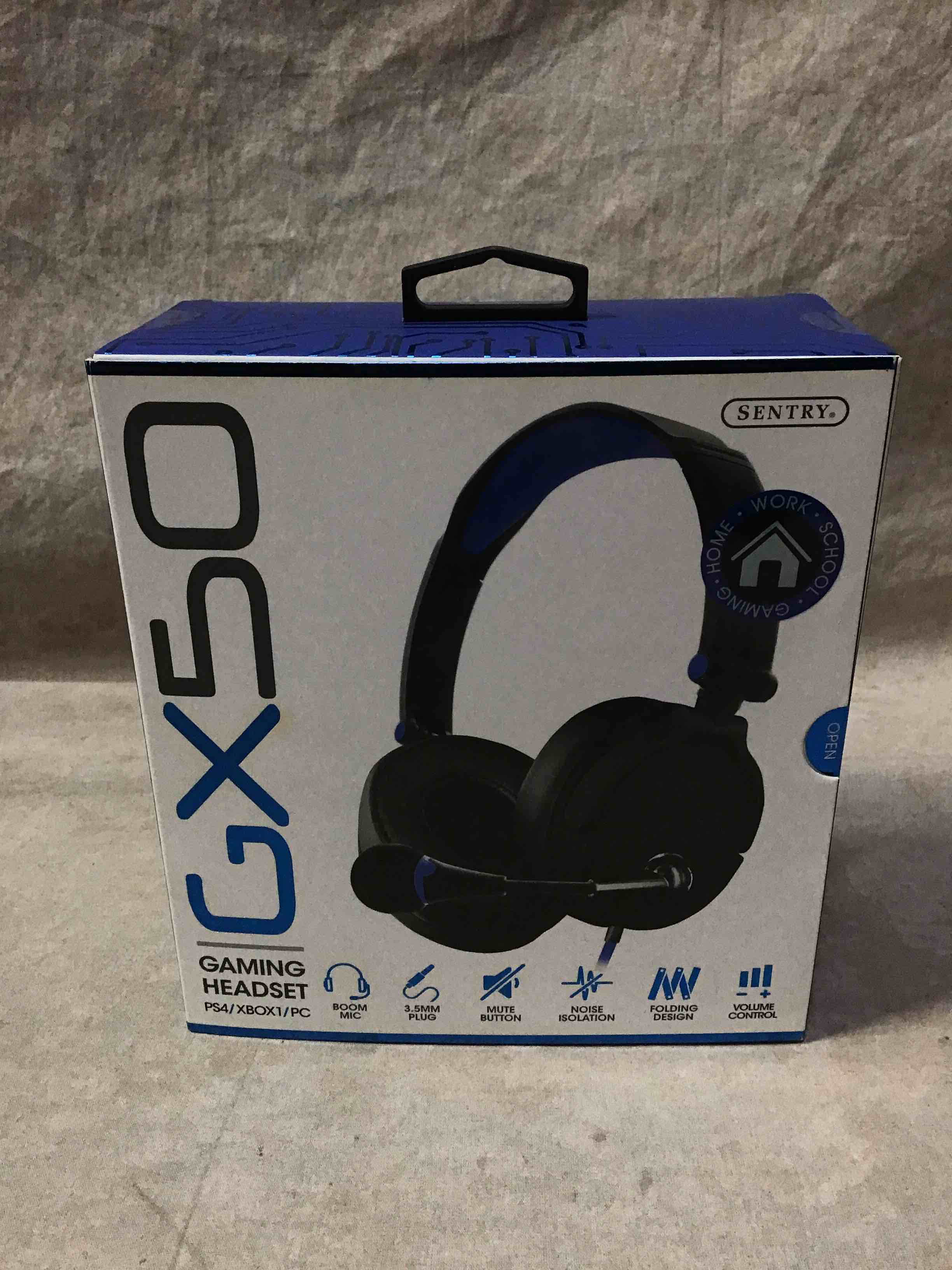 SENTRY Industries GX50 Gaming Headset for PS4 / Xbox/PC - Color May Vary (Red, Green, Blue)