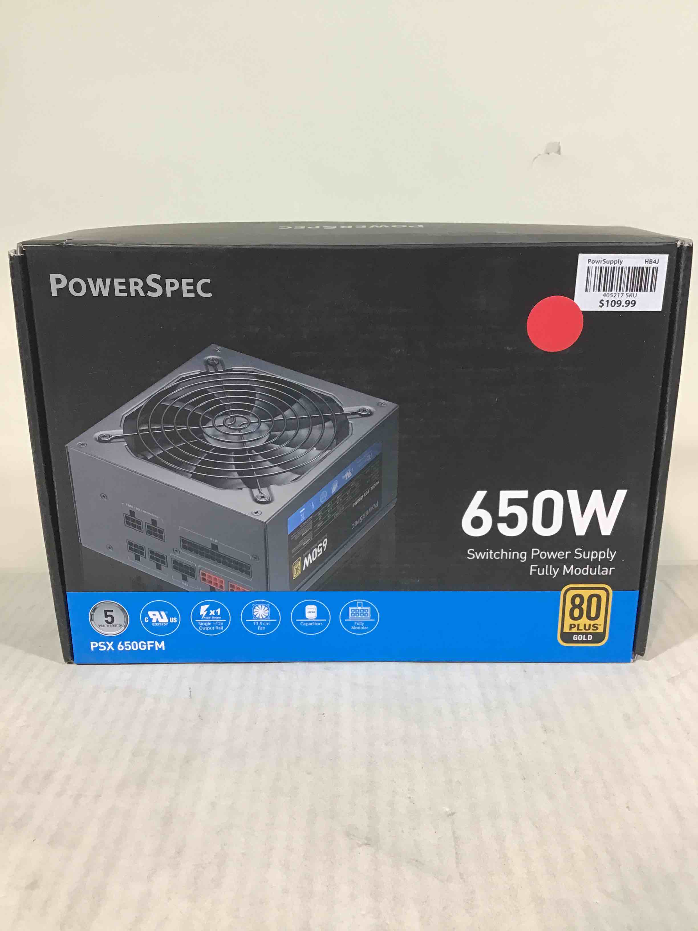 PowerSpec 650W Power Supply
