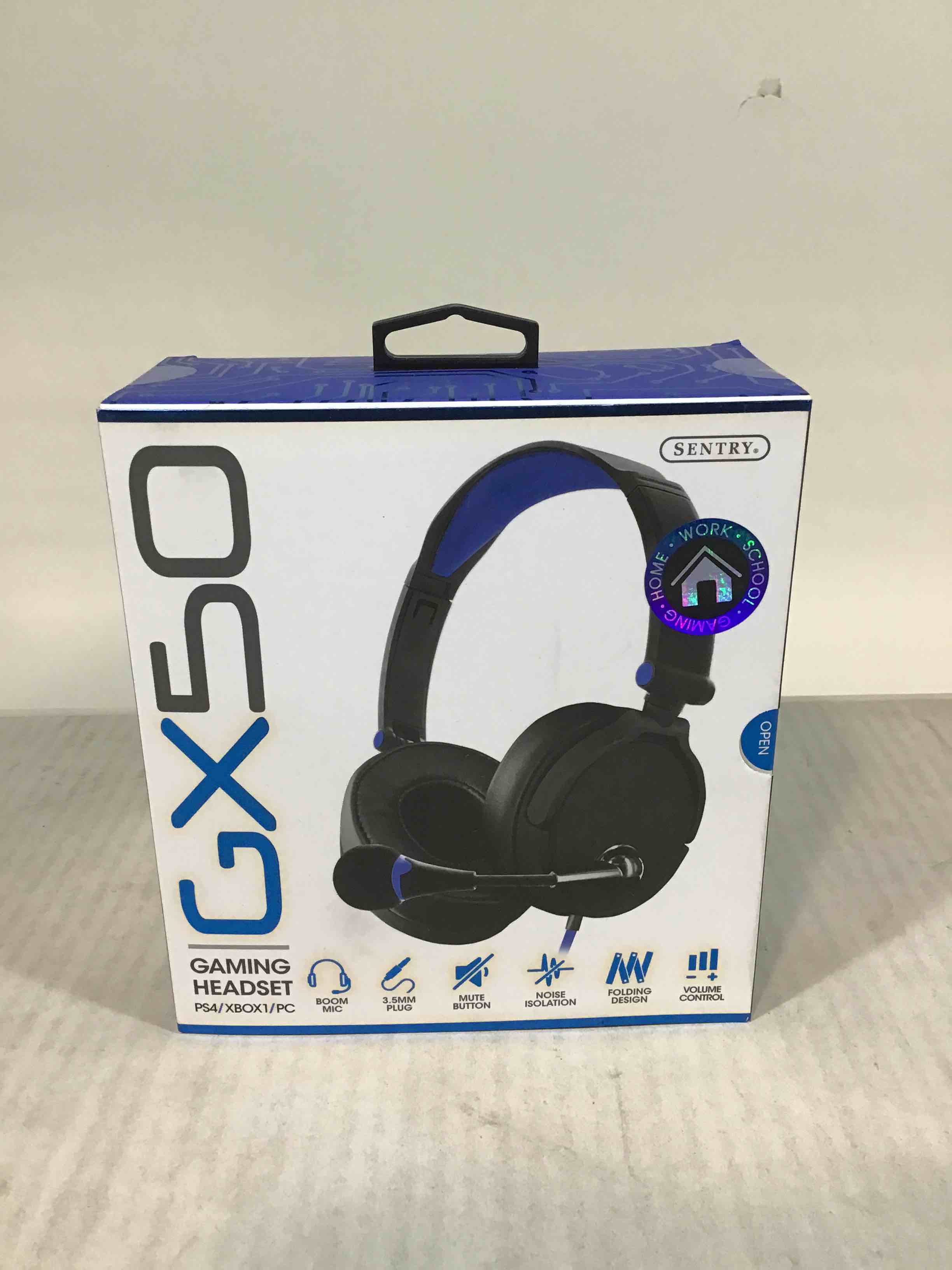 SENTRY Industries GX50 Gaming Headset for PS4 / Xbox/PC - Color May Vary (Red, Green, Blue)