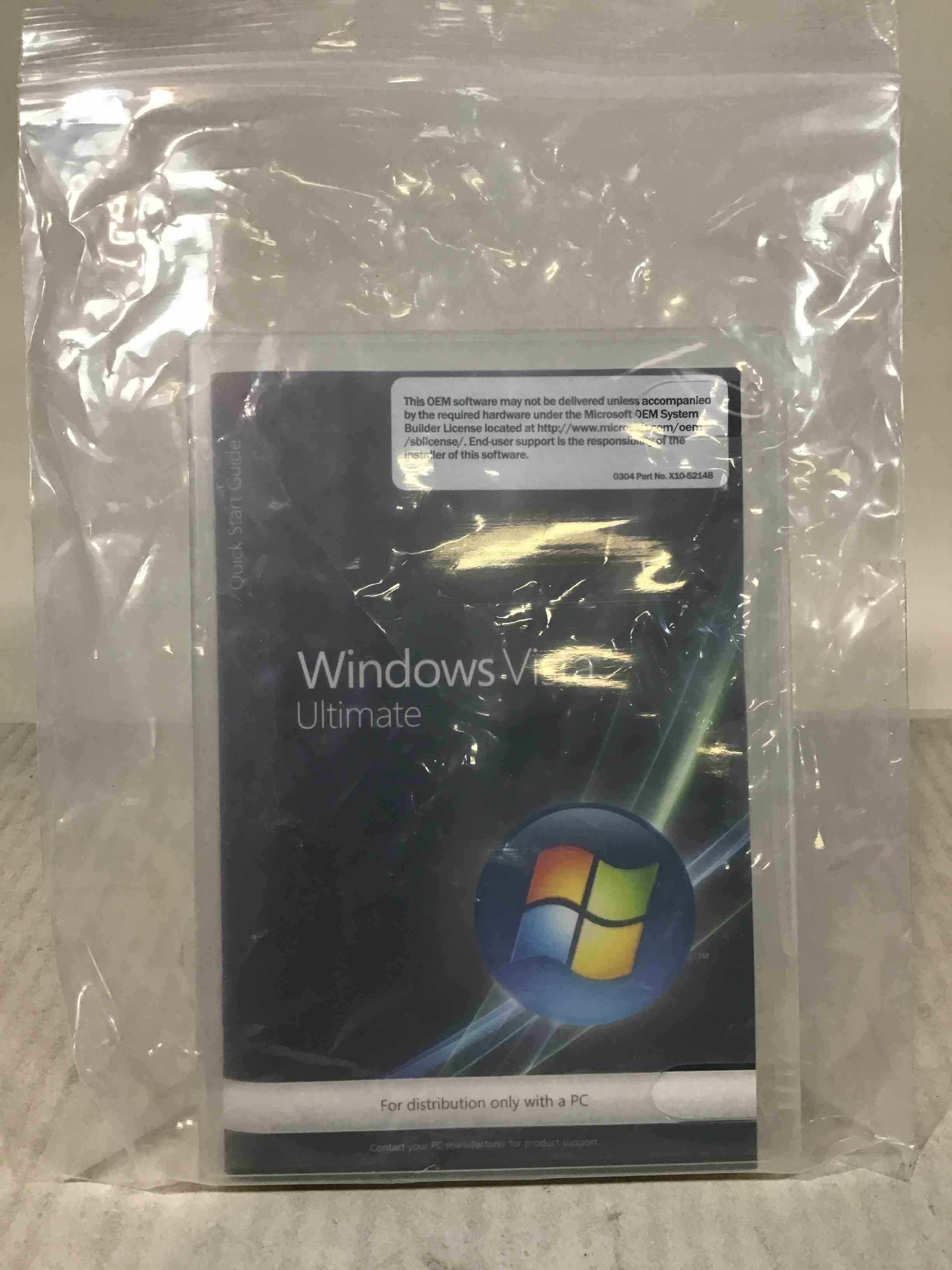 Microsoft Windows Vista Ultimate 32-bit for System Builders [DVD] [Old Version]
