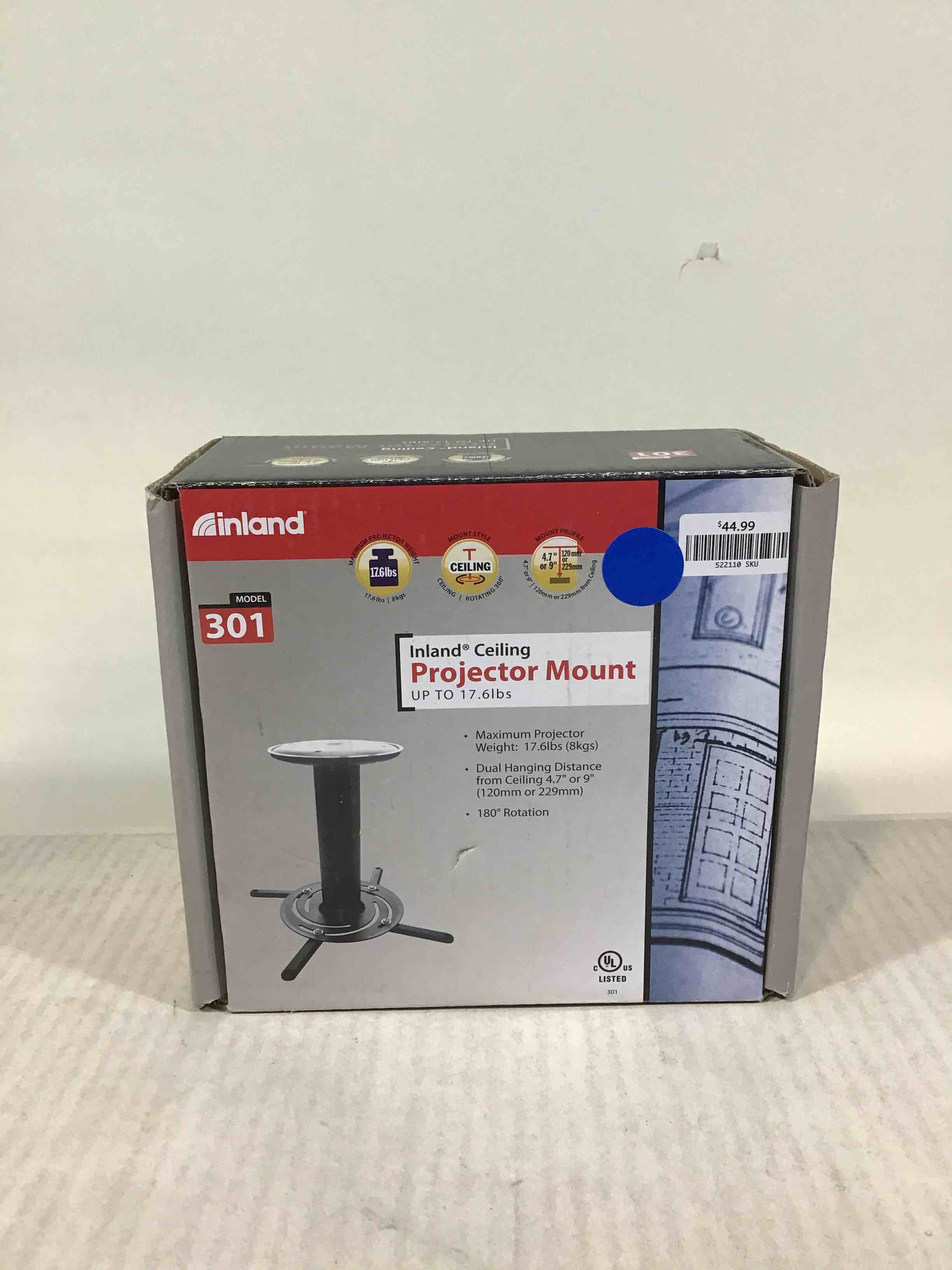 Inland Model 301 Projector Mount