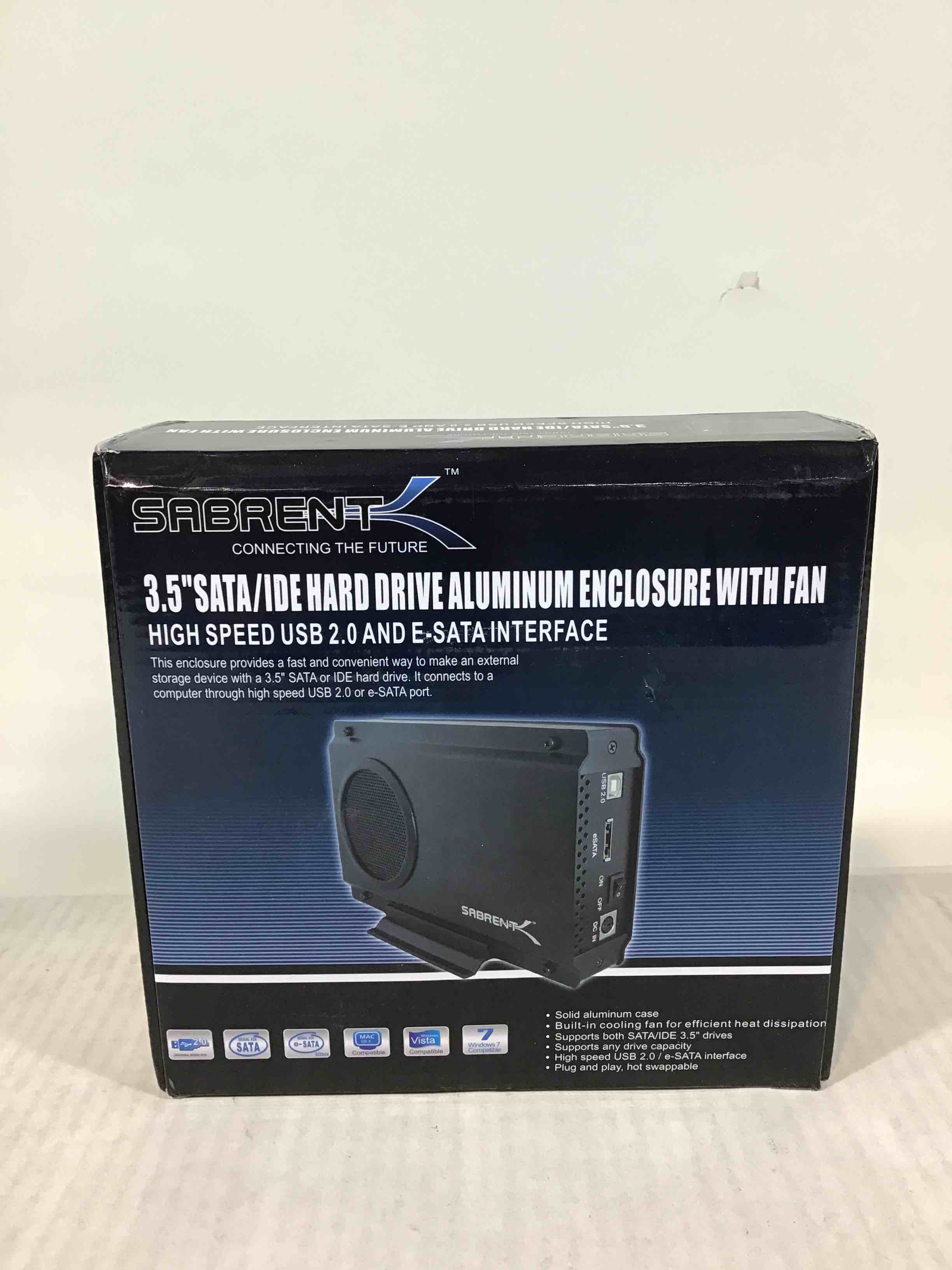 Sabrent 3.5” Sata/IDE Hard Drive Aluminum Enclosure 