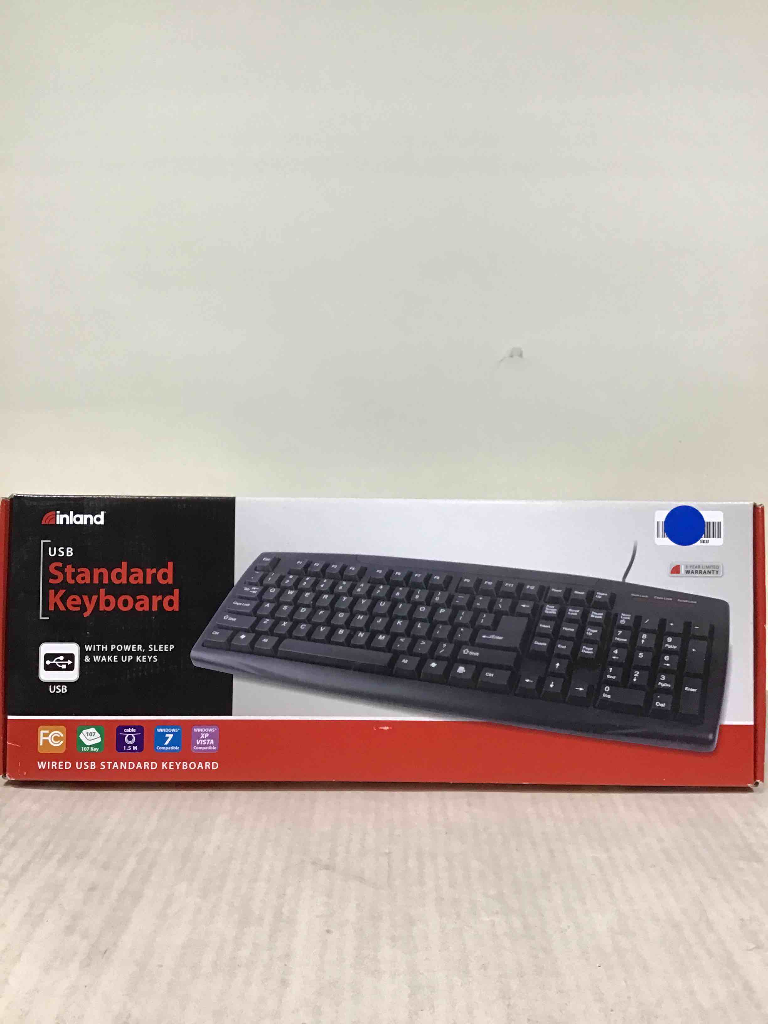 Inland USB Standard Keyboard