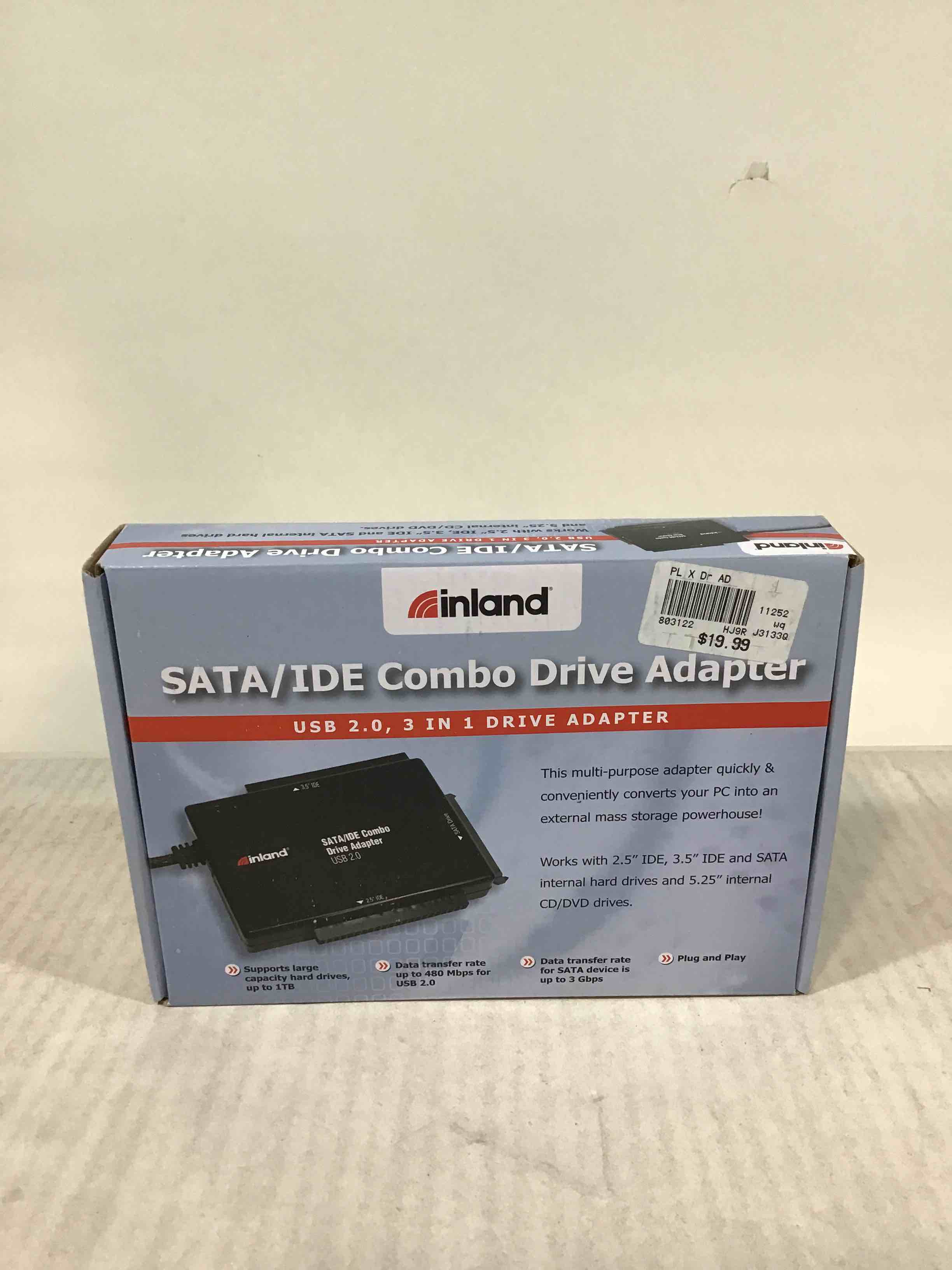 Inland Sata/IDE Combo Drive Adapter