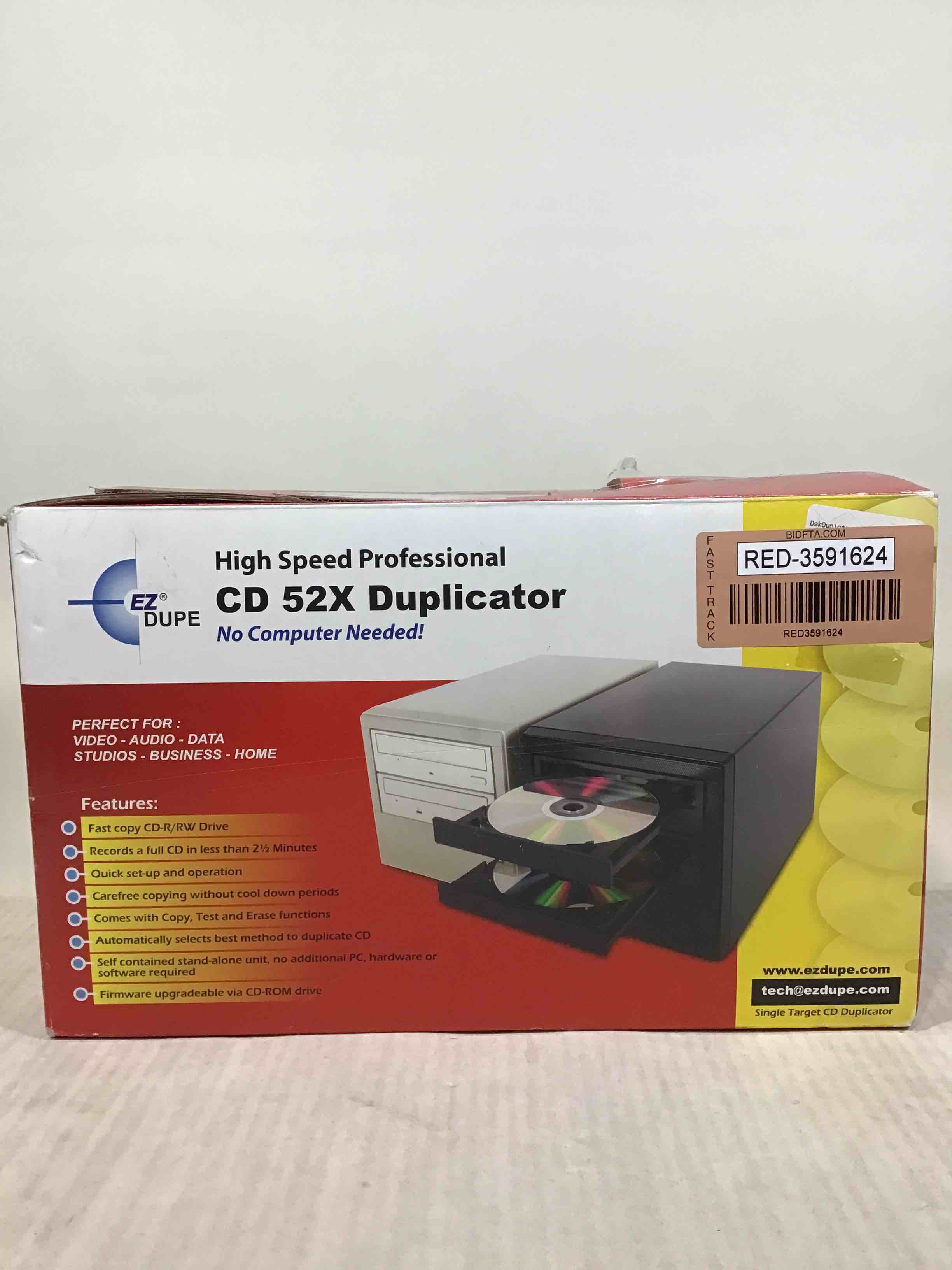 EZ Dupe High Speed Professional CD 52X Duplicator  