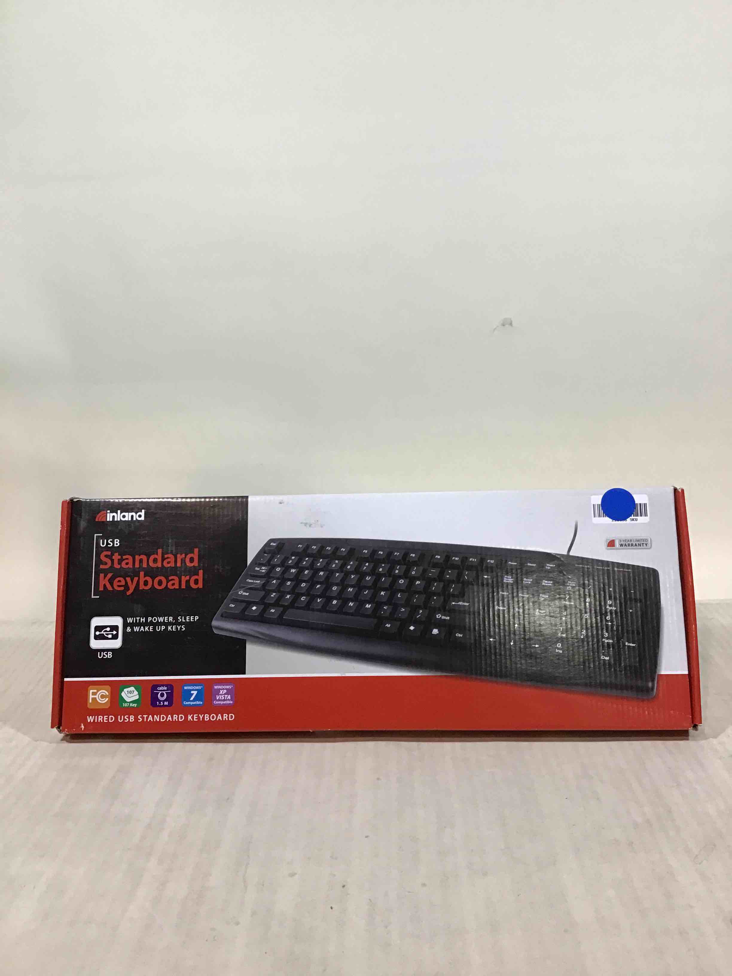 Inland USB Standard Keyboard 