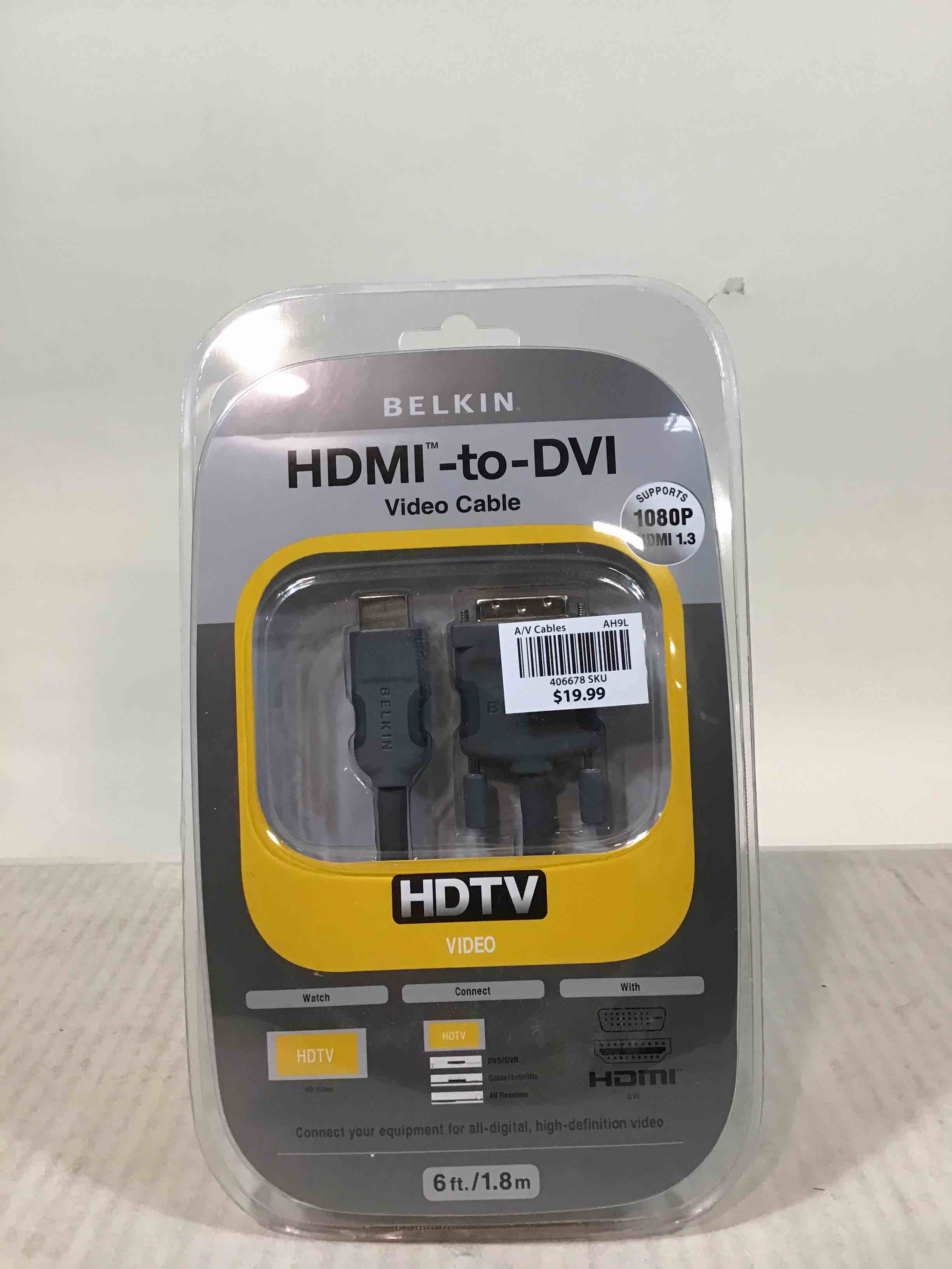 Belkin HDMI To Dvi Video Cable 