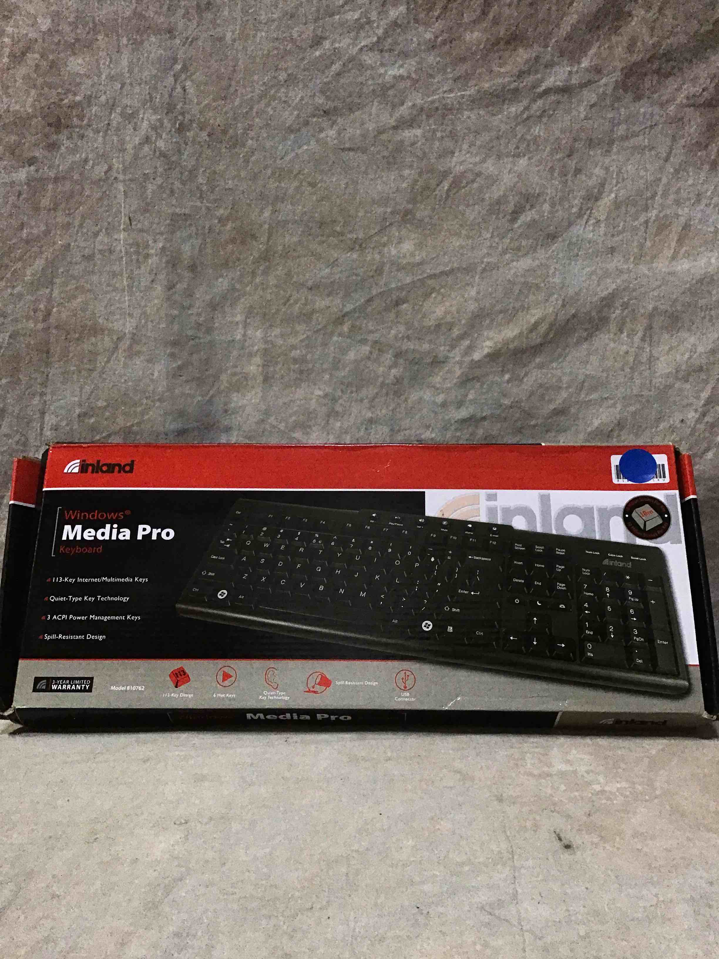 Inland Media Pro Keyboard 