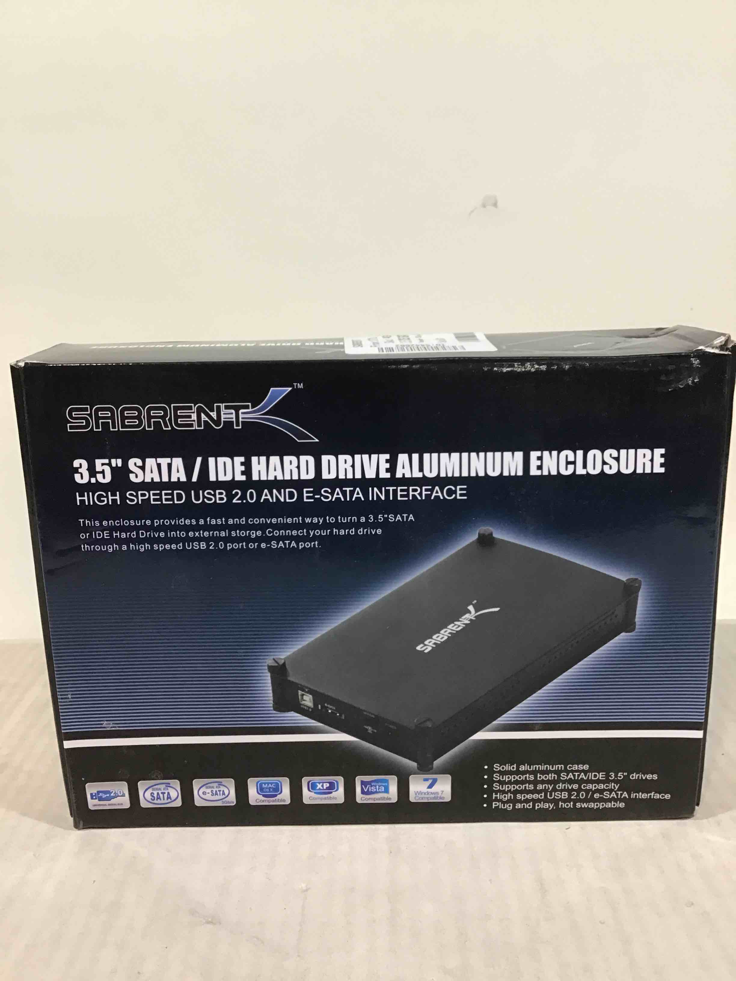 Sabrent 3.5” Sata IDE Hard Drive Enclosure