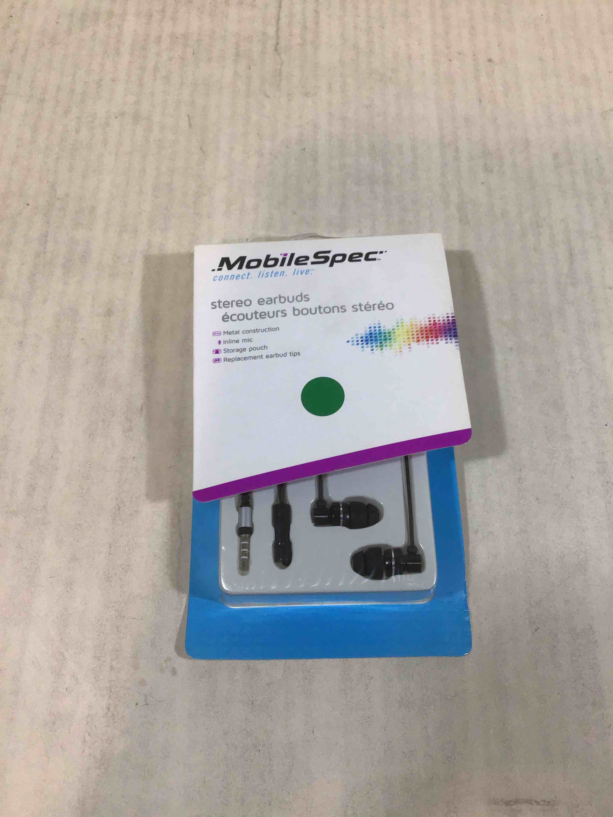 Mobile Spec Stereo Earbuds