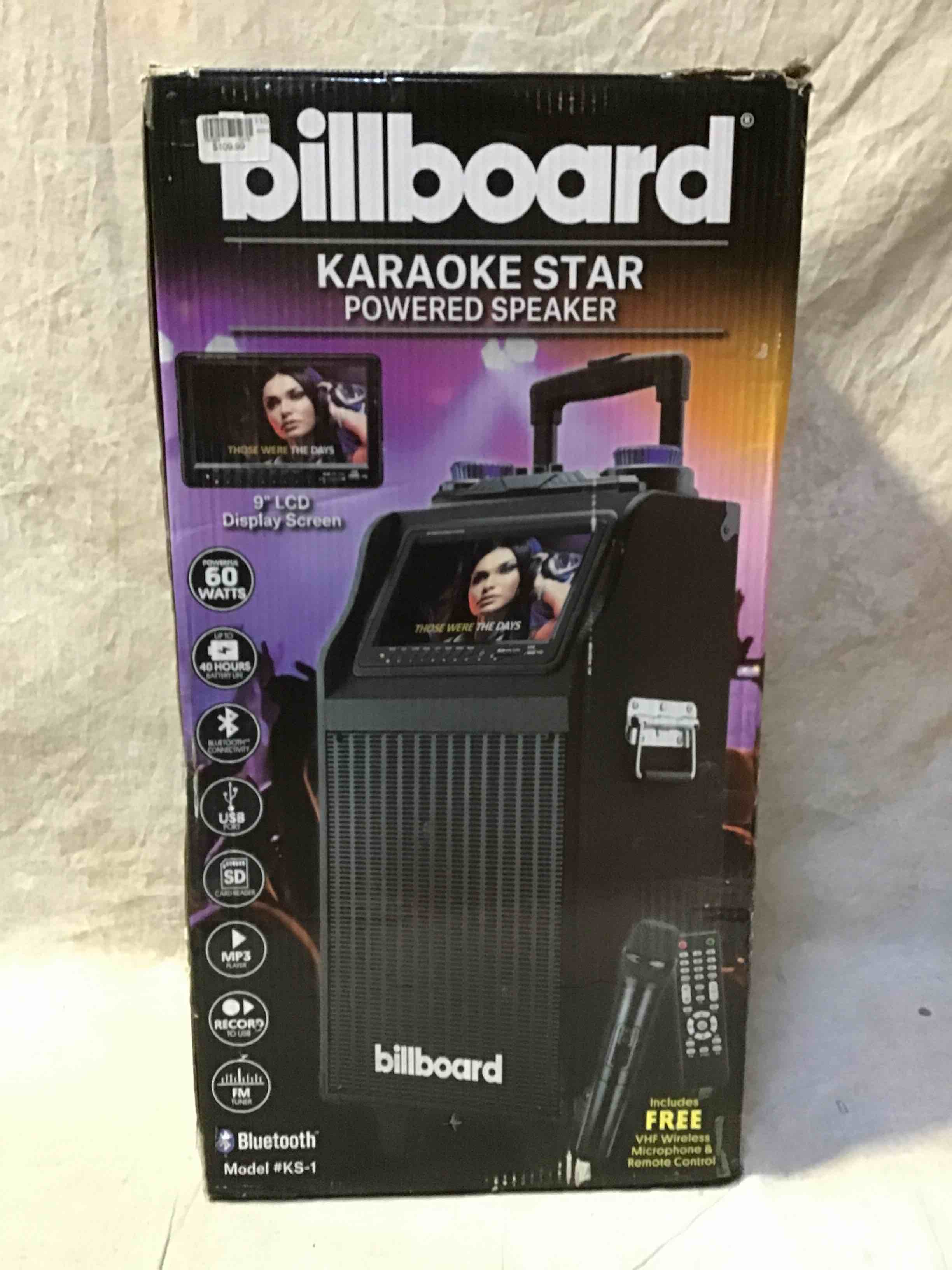 Billboard Karaoke Star Powered Speaker 