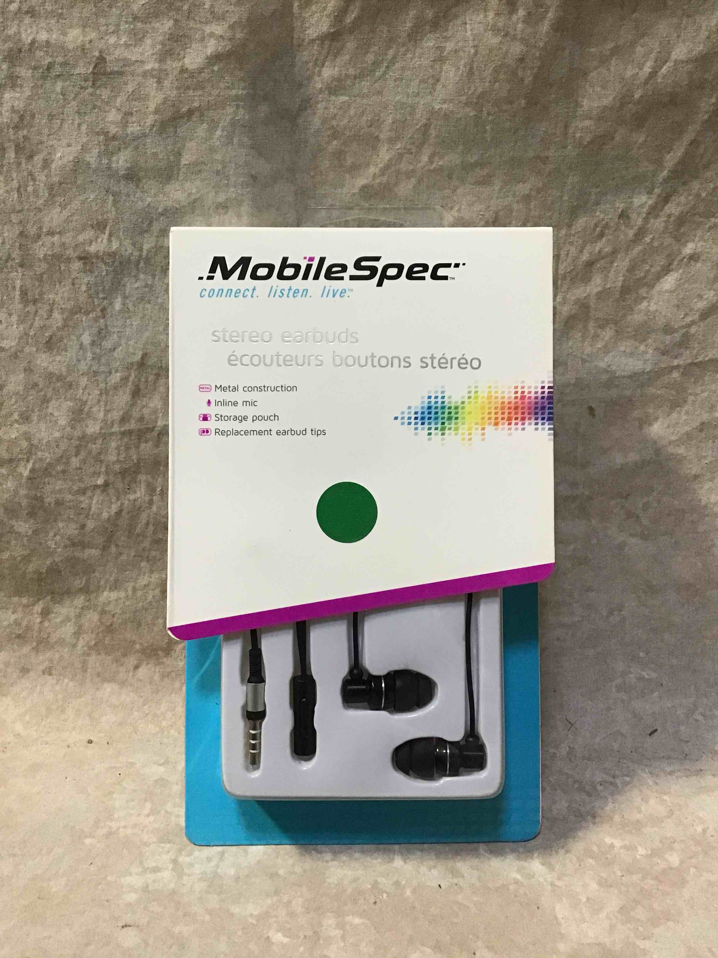 MobileSpec Stereo Earbuds 