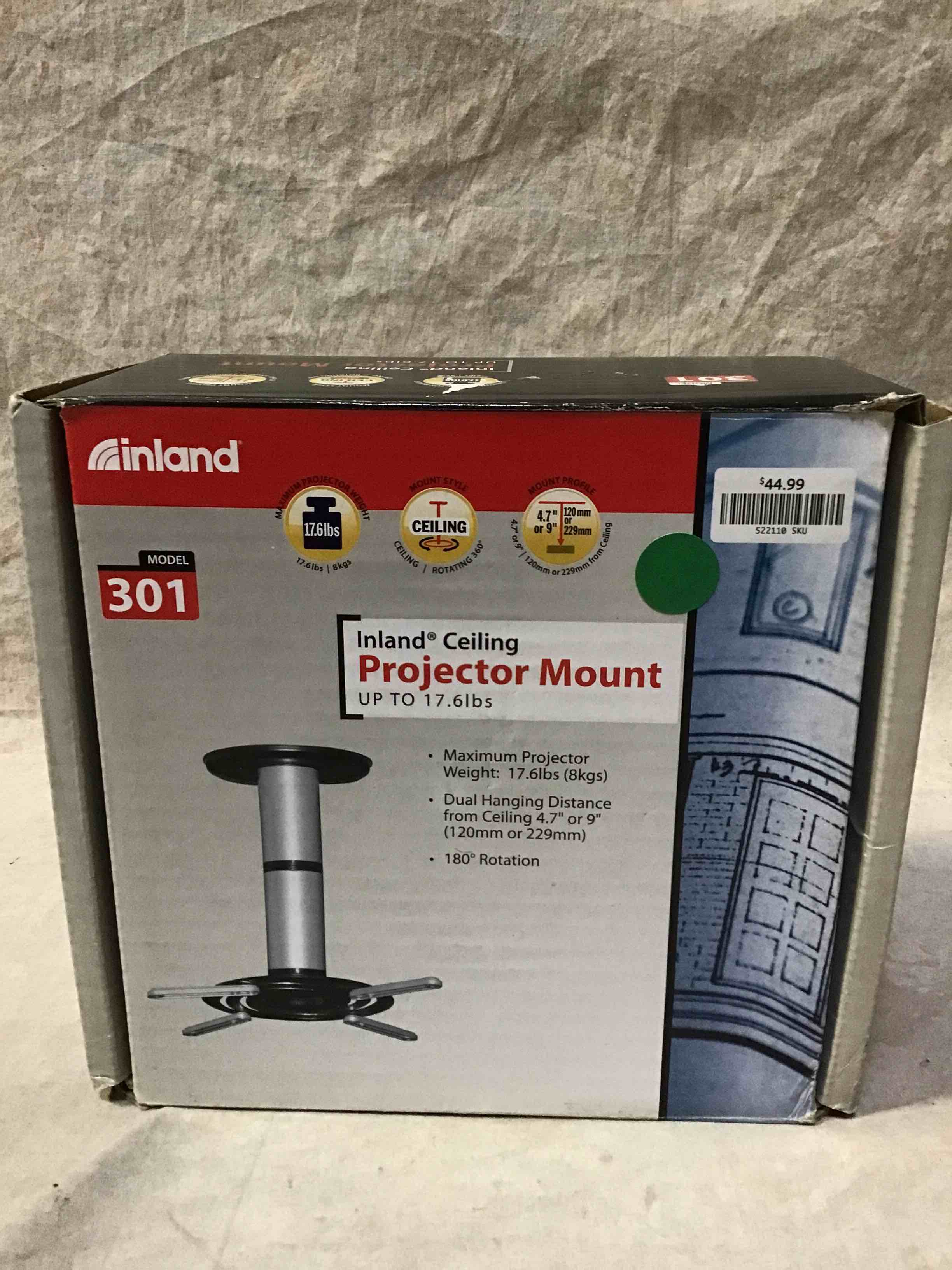 Inland Model 301 Projector Mount 