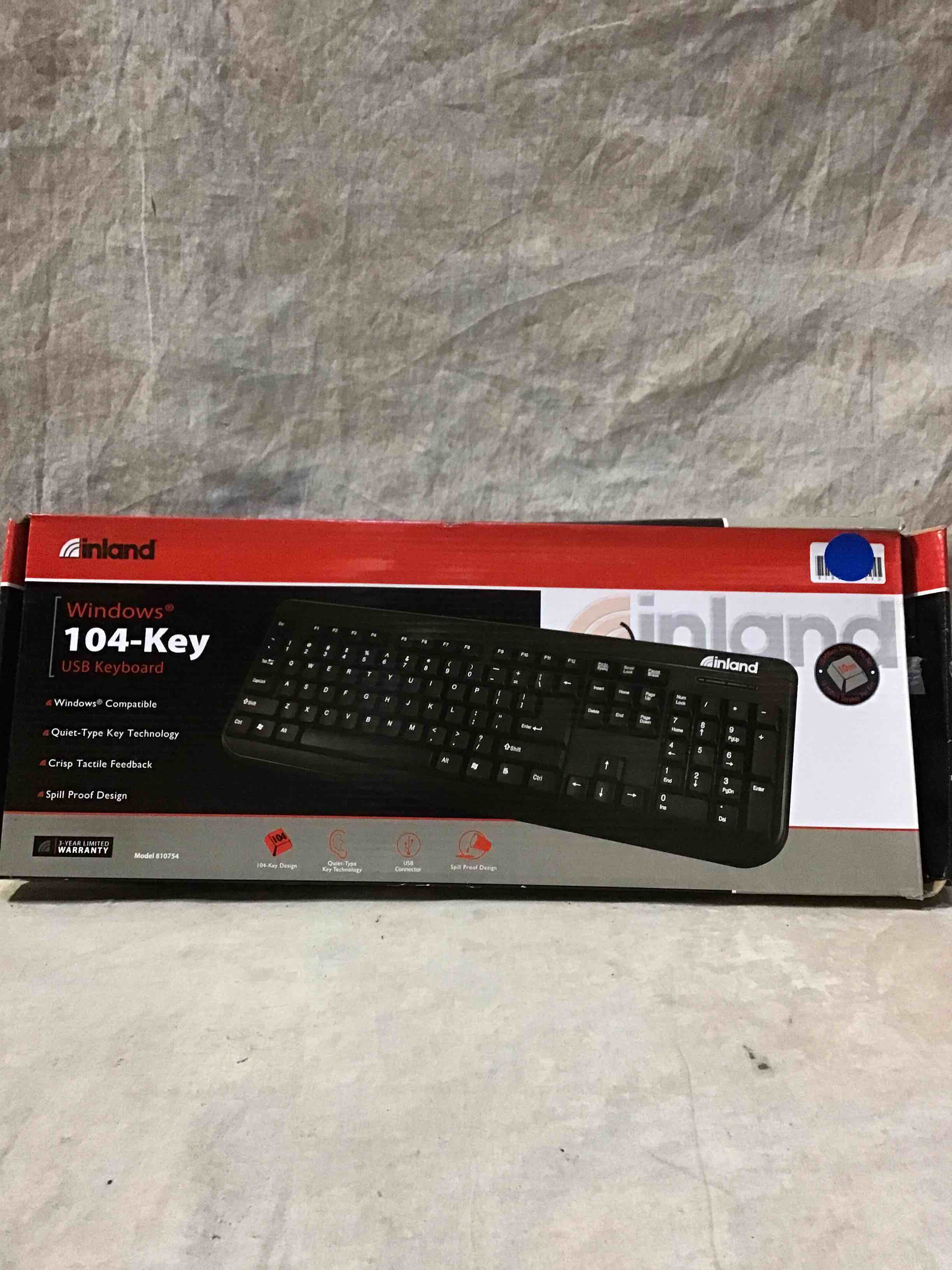 Inland Windows 104 Key Keyboard