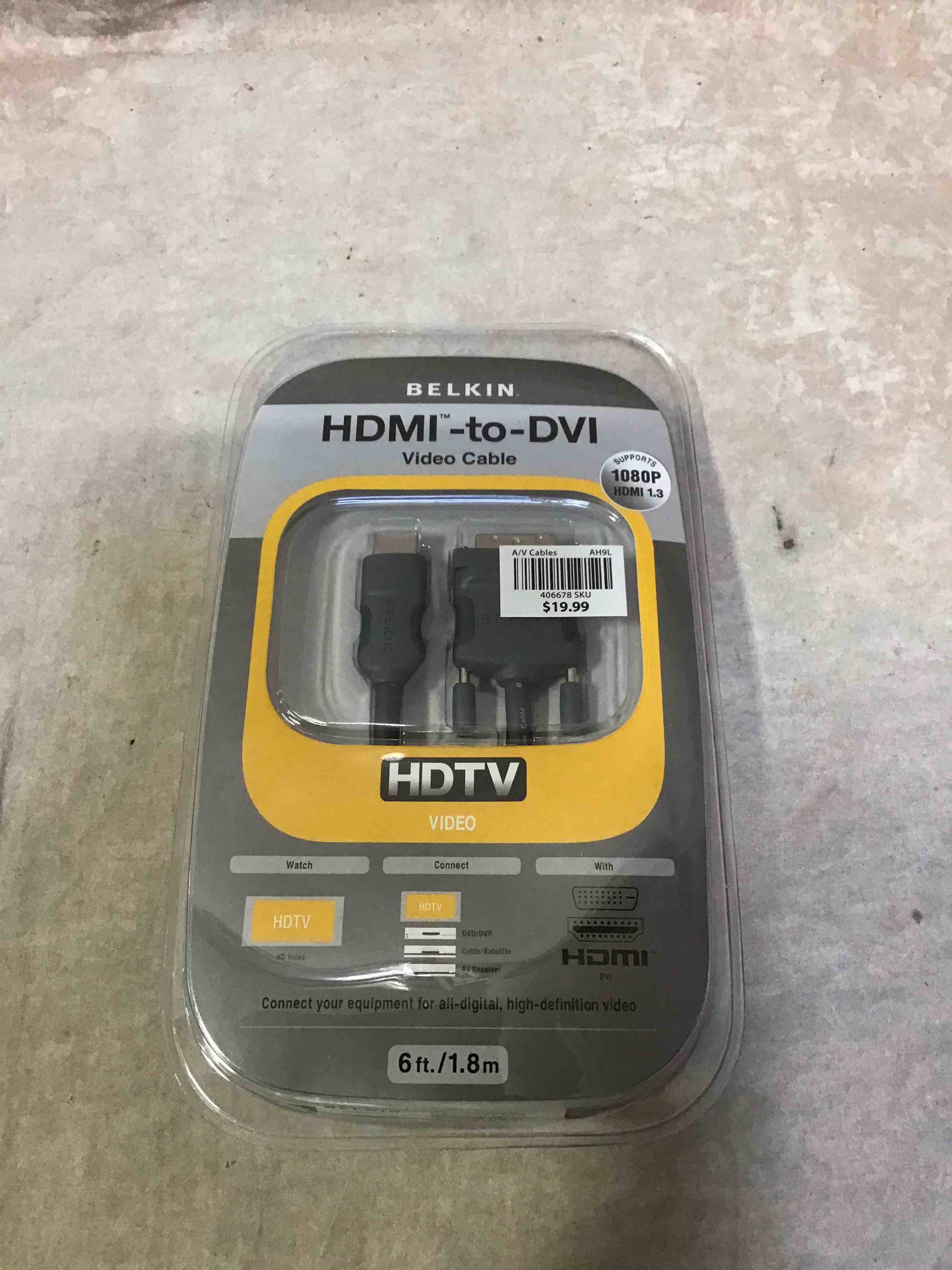 Belkin HDMI To DVI Video Cable