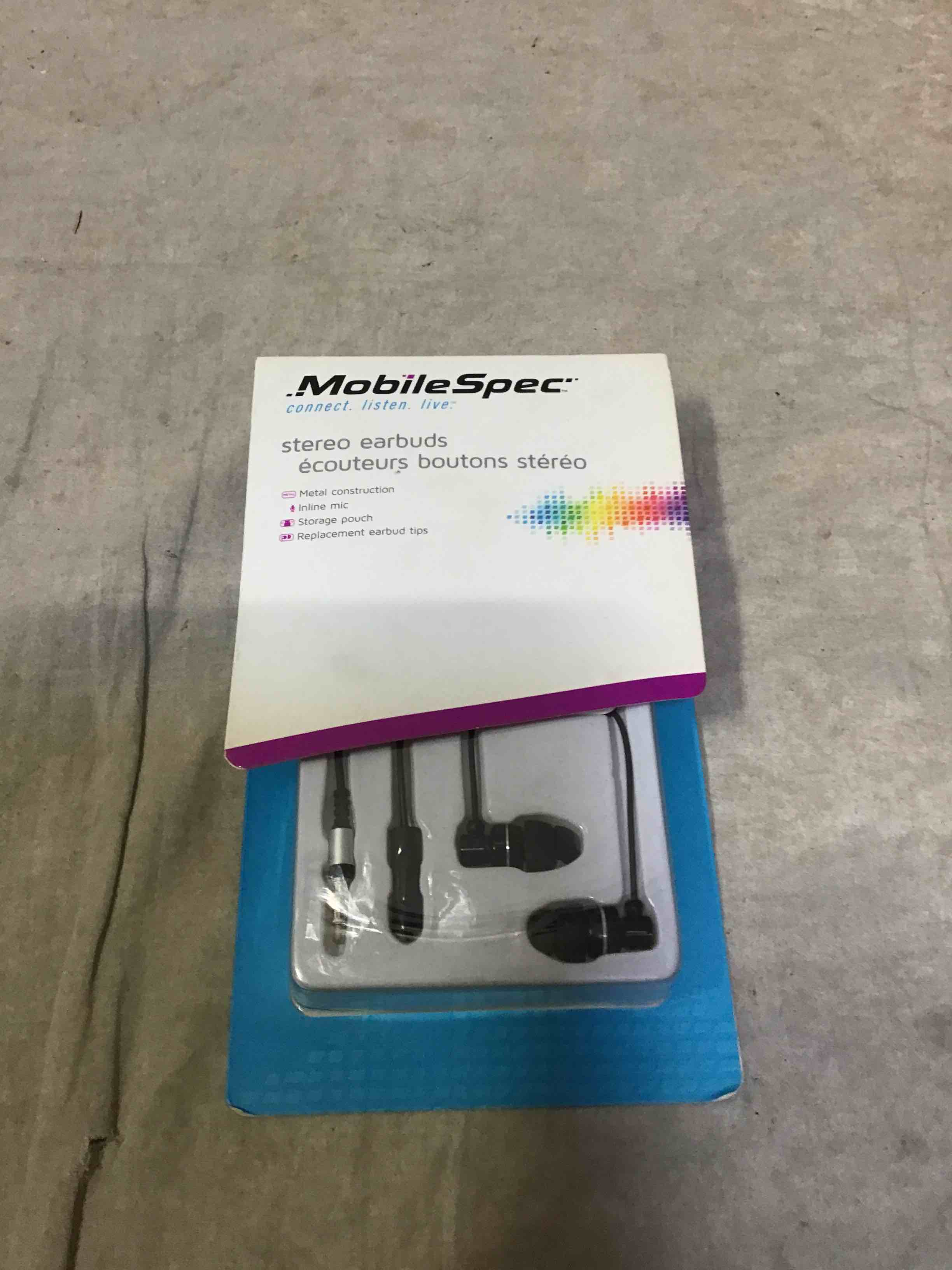 Mobile Spec Stereo Earbuds