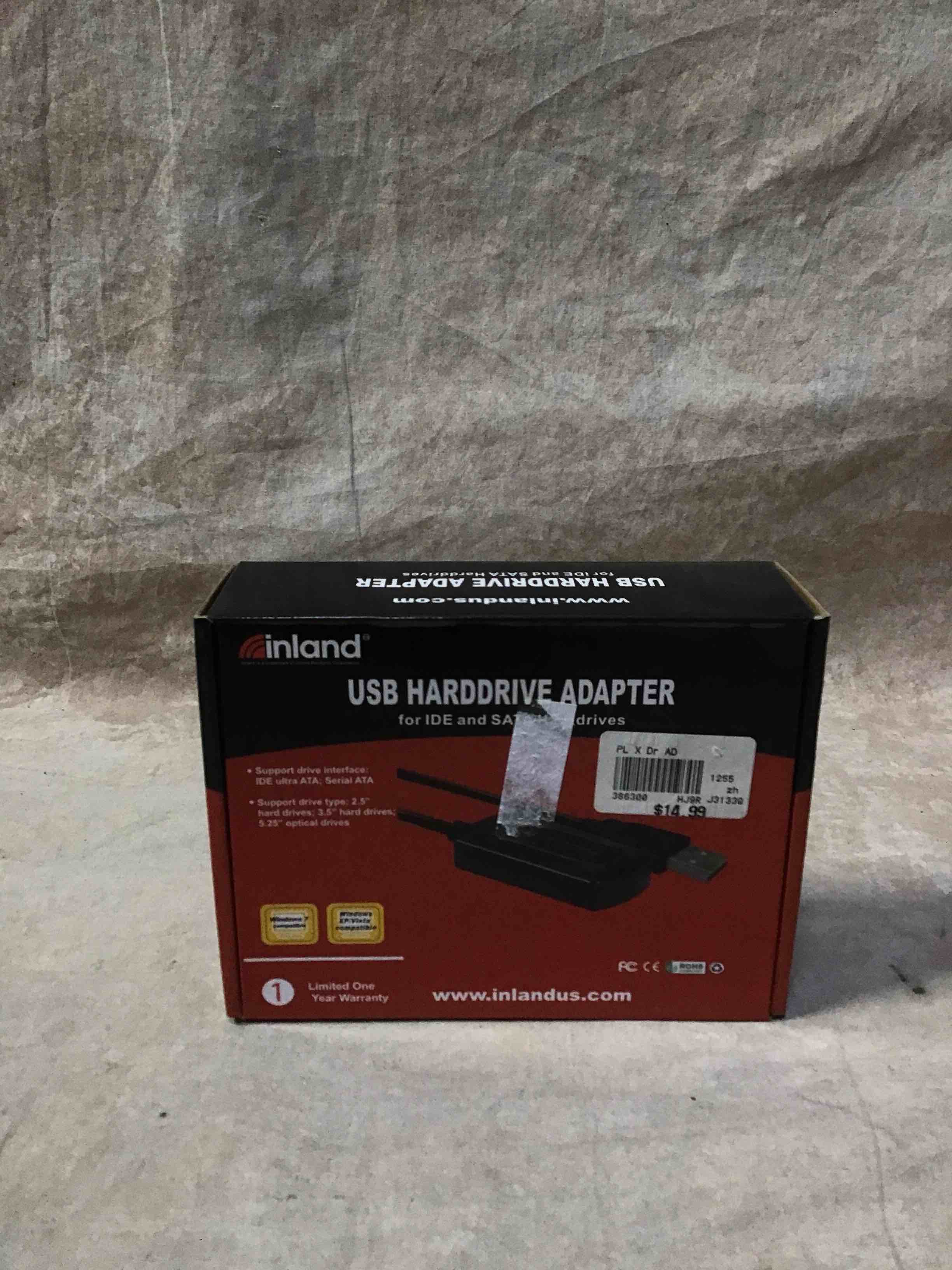 Inland USB HardDrive Adapter