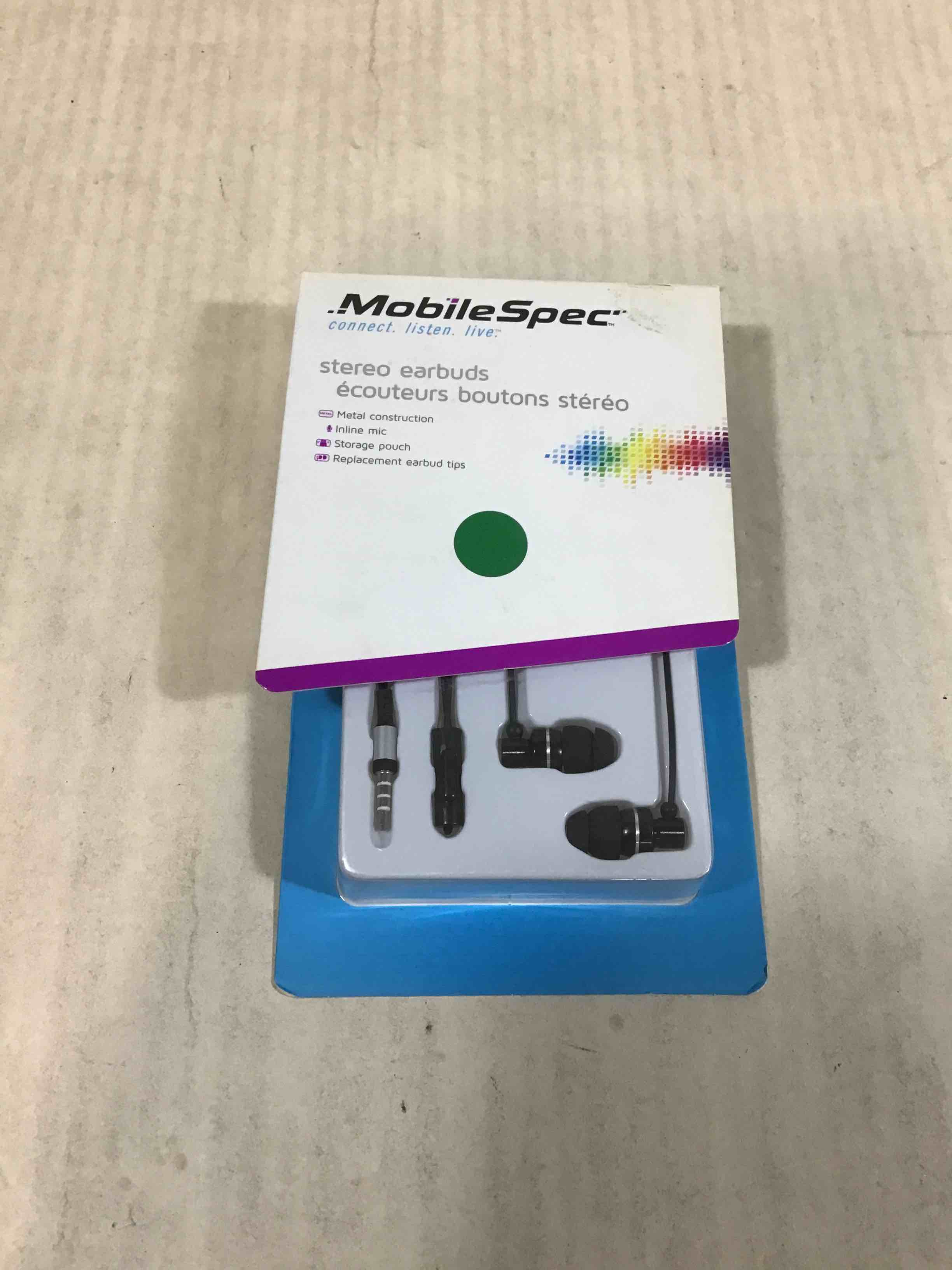 Mobile Spec Stereo Earbuds