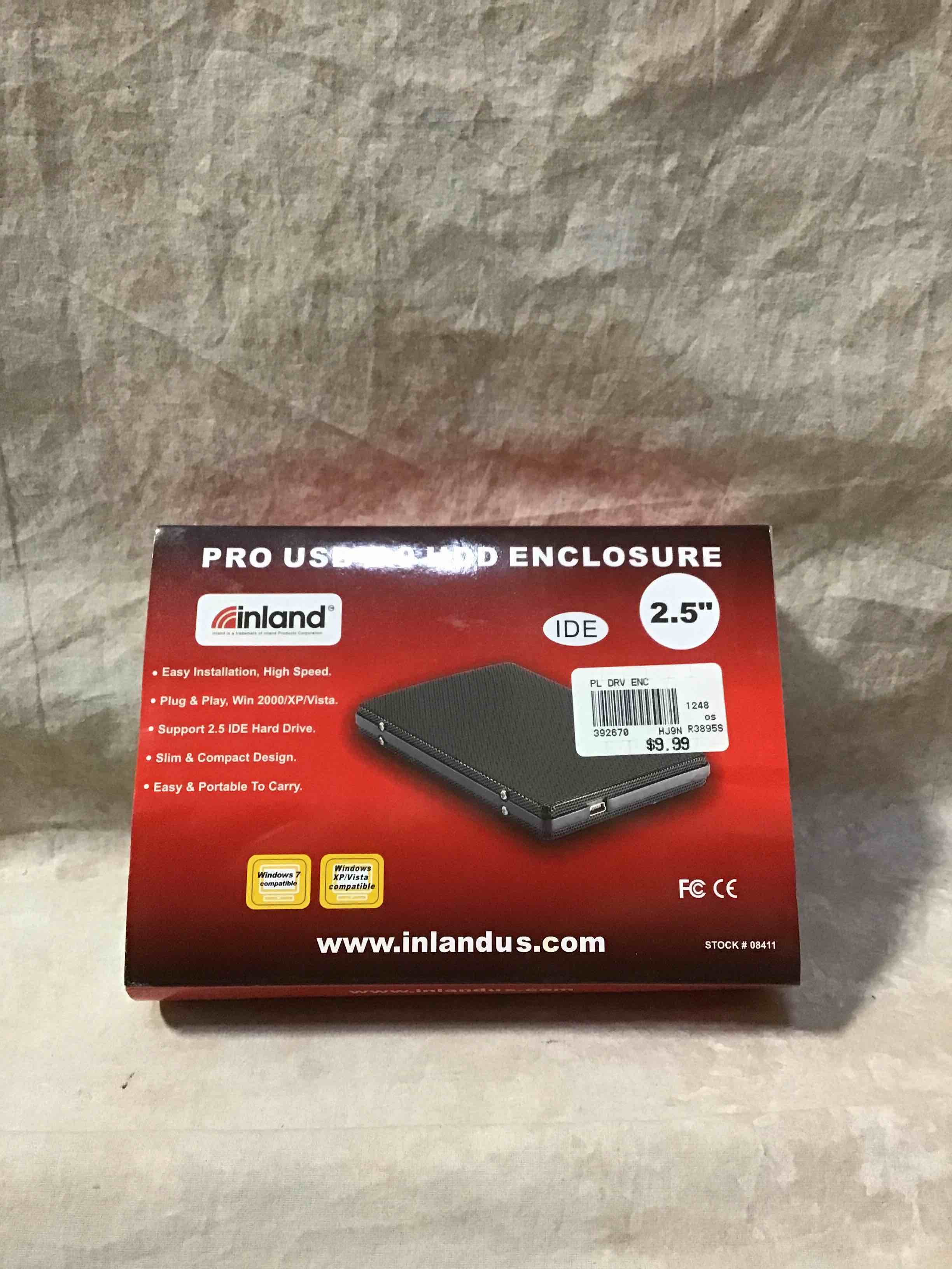 Inland Pro USB 2.0 Enclosure