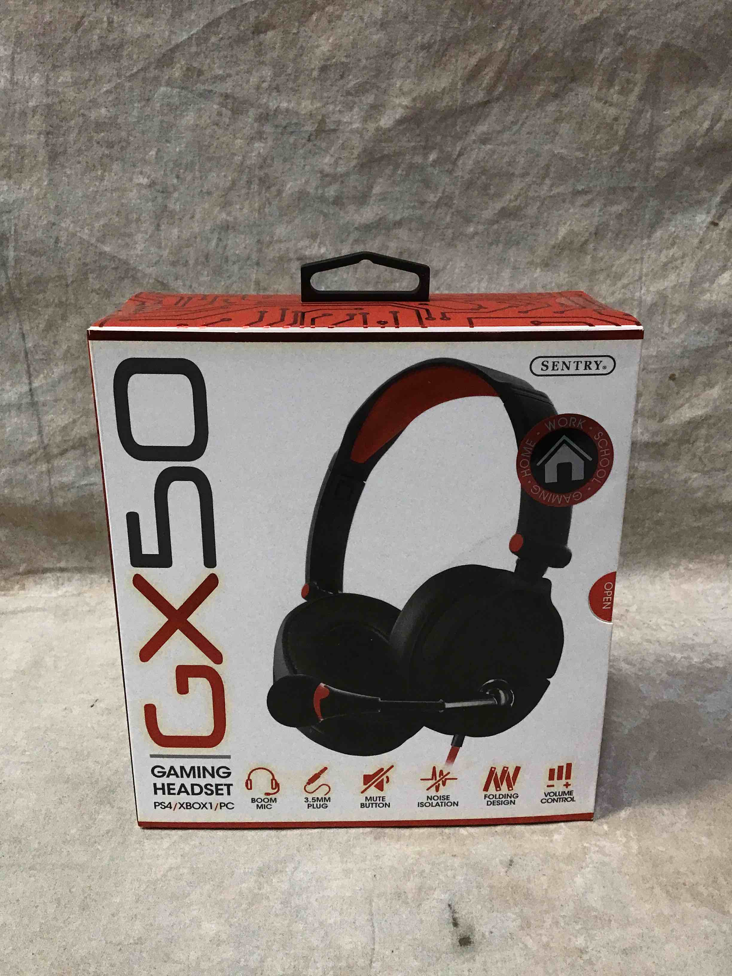 SENTRY Industries GX50 Gaming Headset for PS4 / Xbox/PC - Color May Vary (Red, Green, Blue)