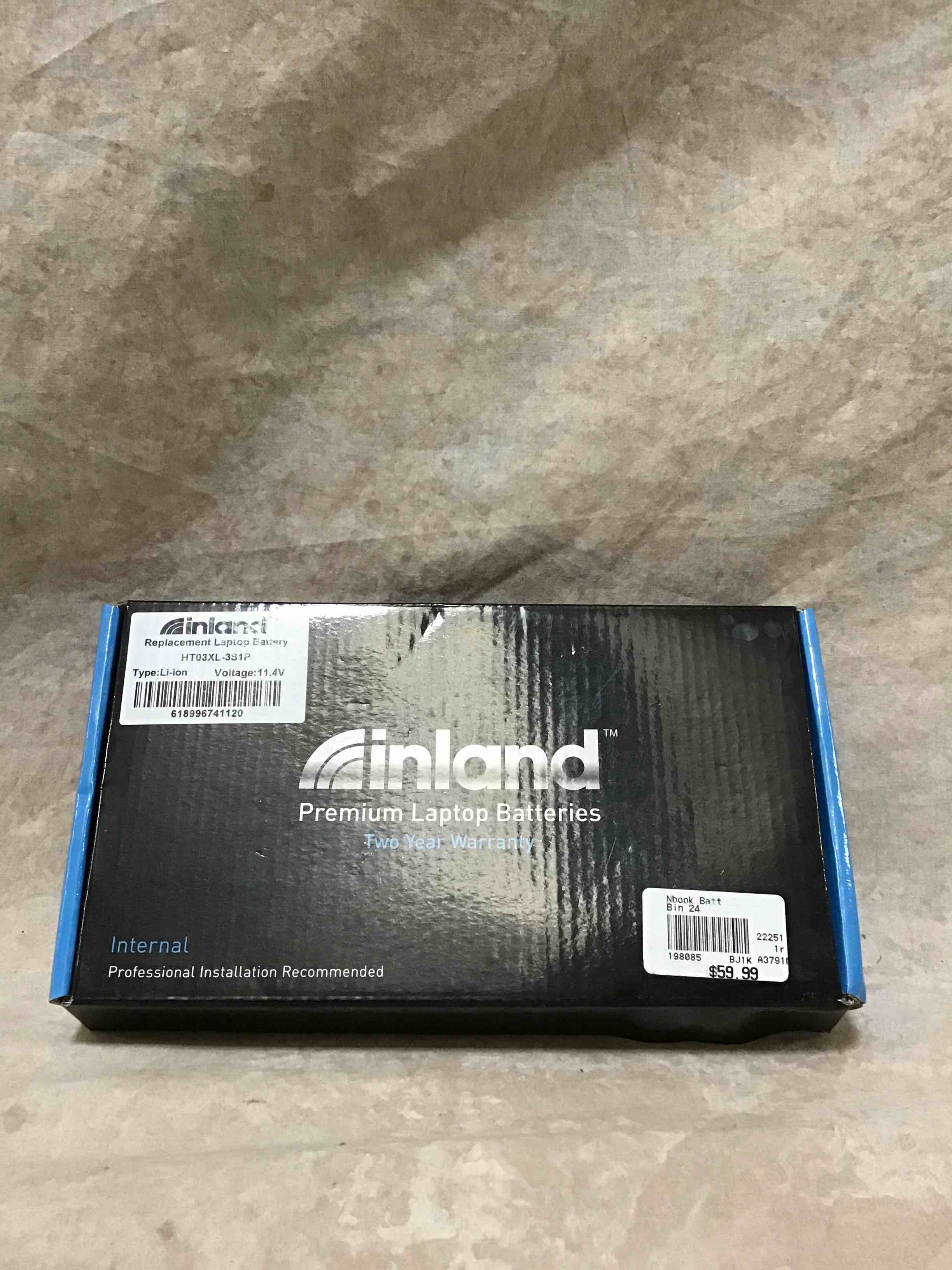 Inland Internal Premium Laptop Batteries 