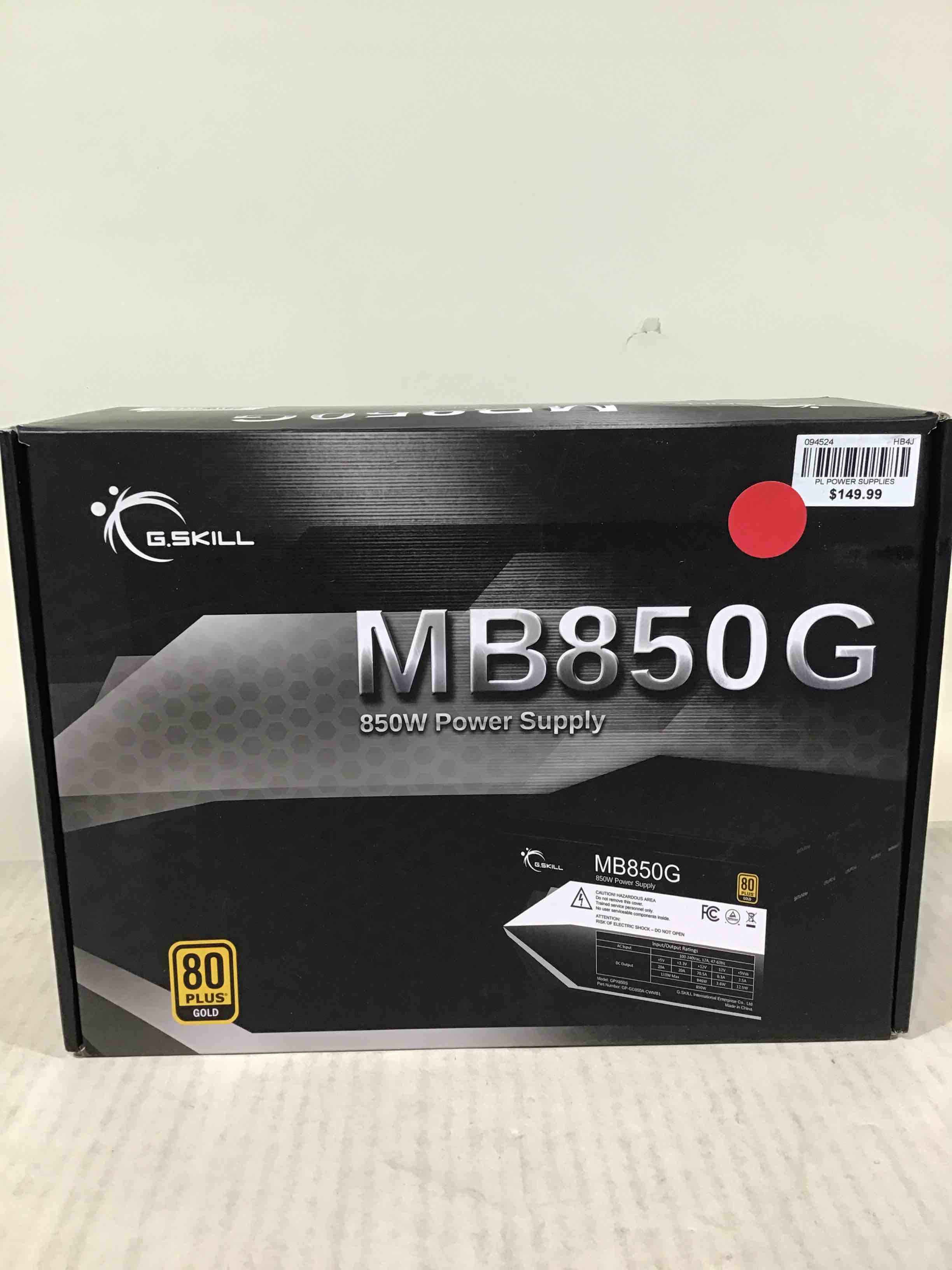 G.Skill MB850G Power Supply 