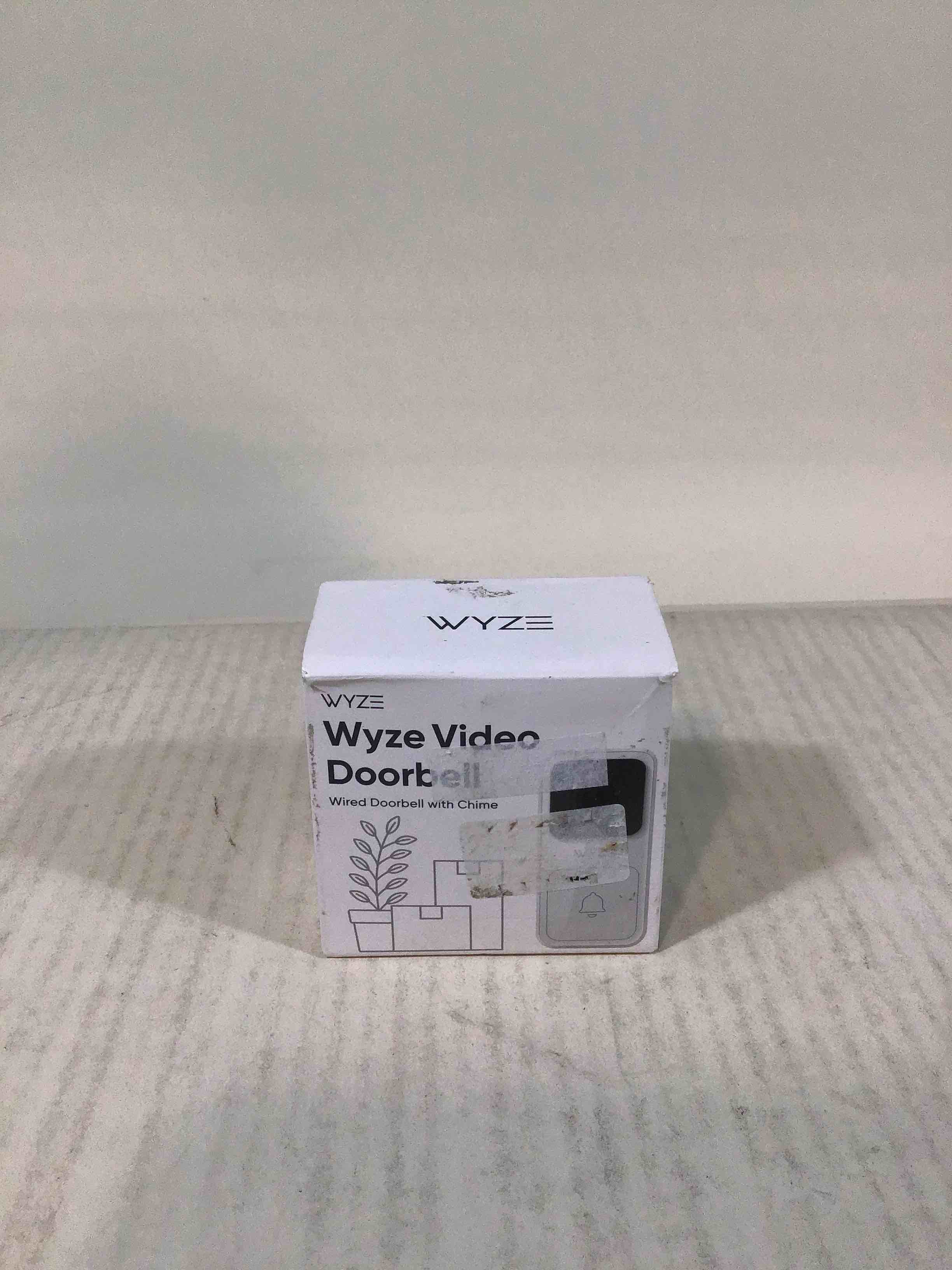 WYZE Video Doorbell with Chime (Horizontal Wedge Included), 1080p HD Video, 3:4 Aspect Ratio: 3:4 Head-to-Toe View, 2-Way Audio, Night Vision, Hardwired, Works with Alexa & Google Assistant